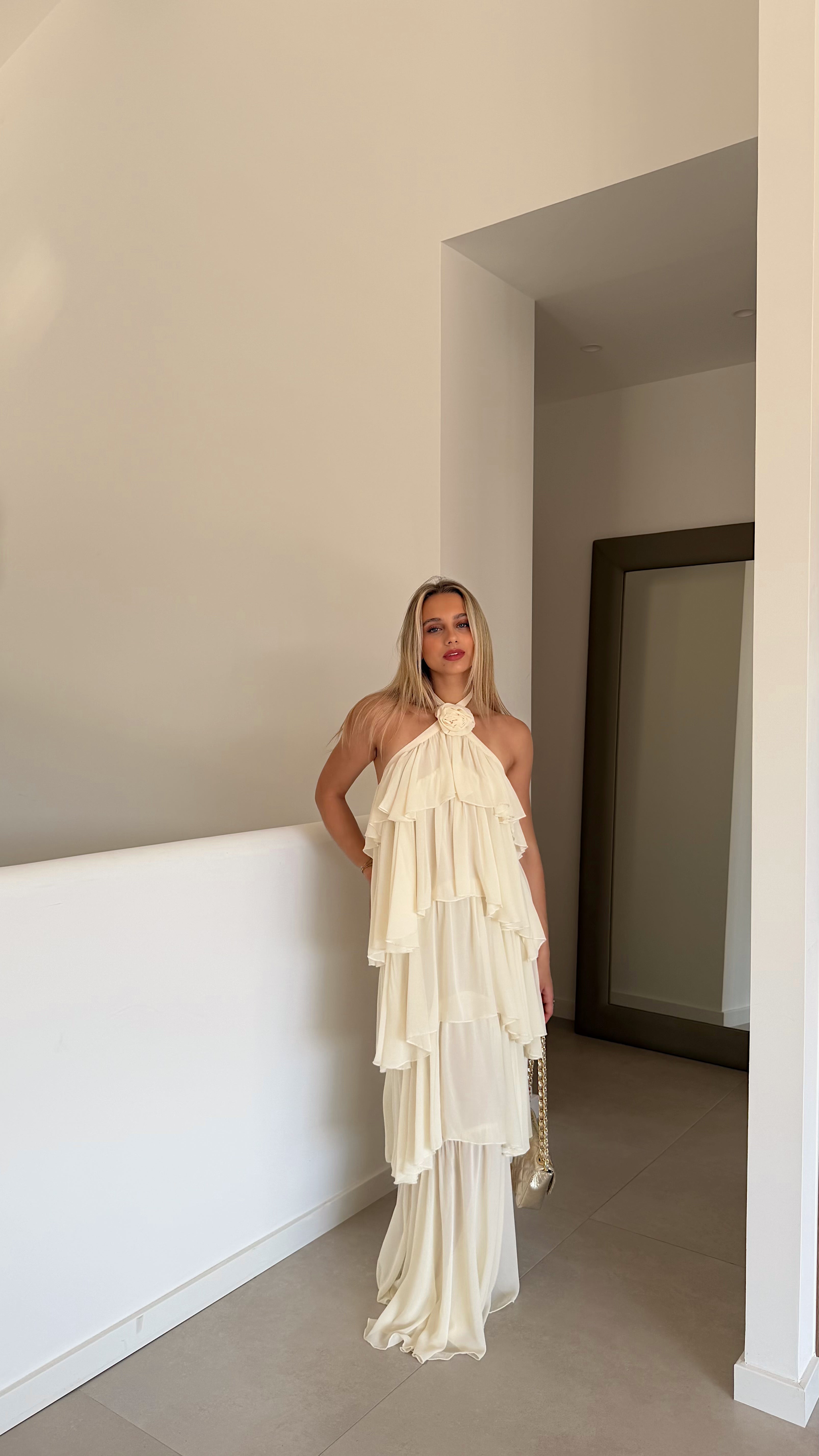 DRESS ALBA - WHITE