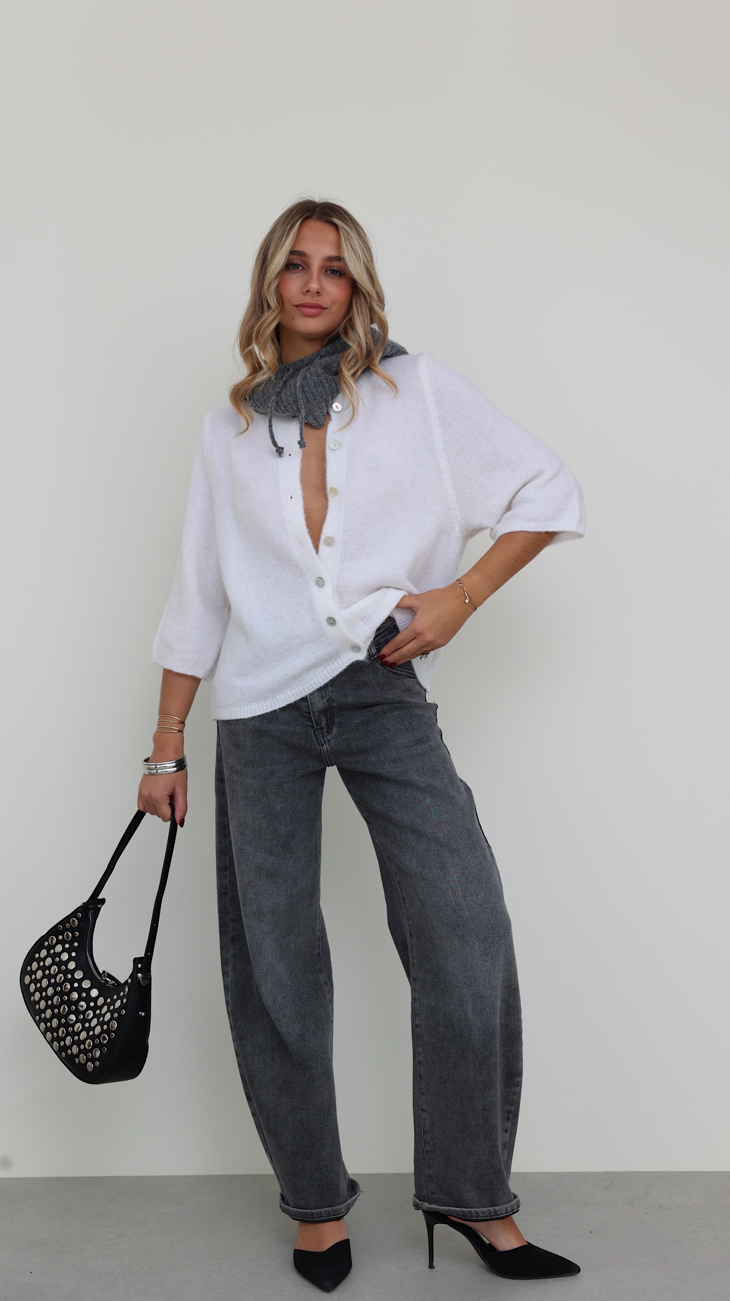 CHALECO MESSIA - BLANCO