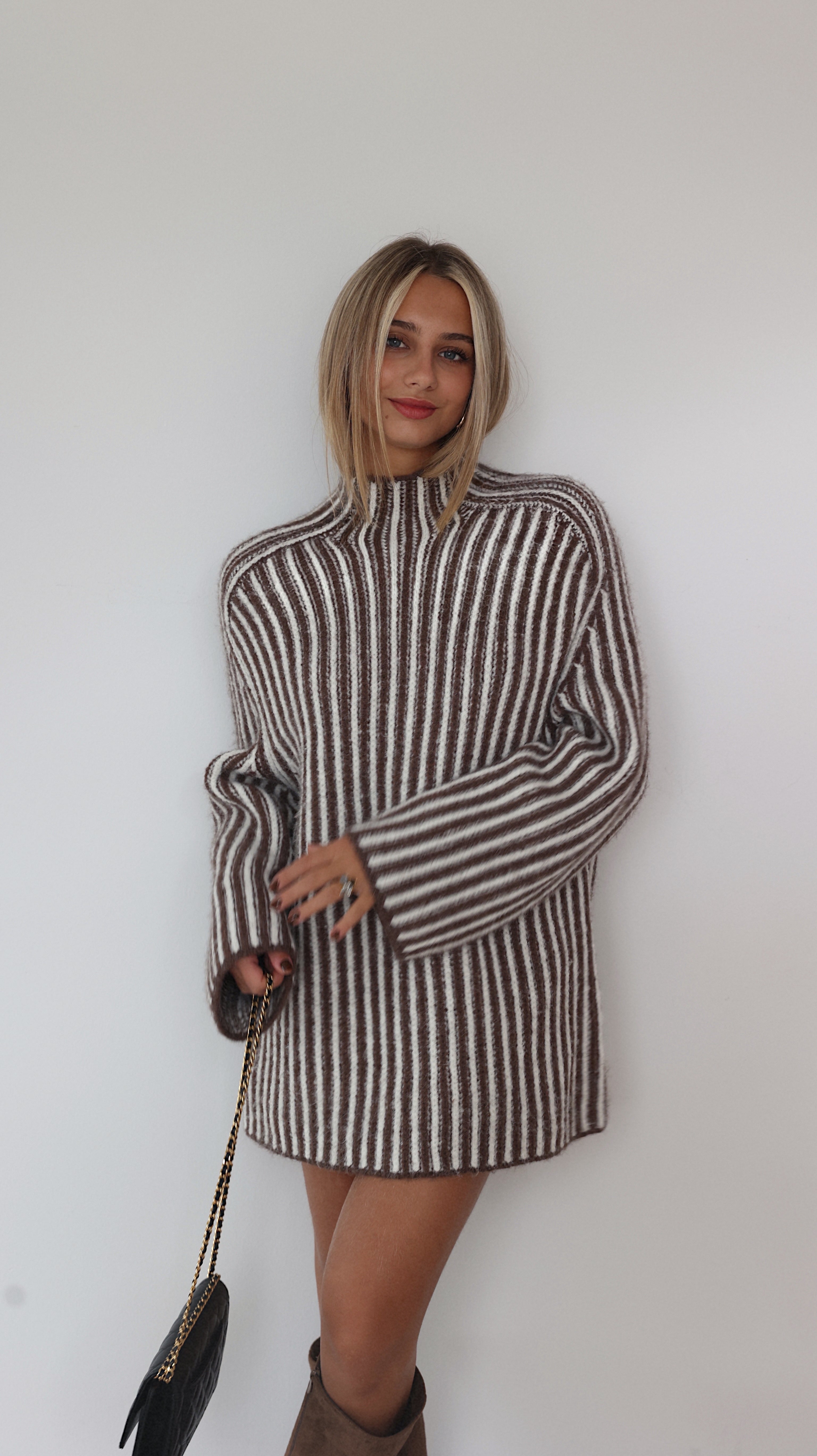 PULL AURÉLIA - MARRON