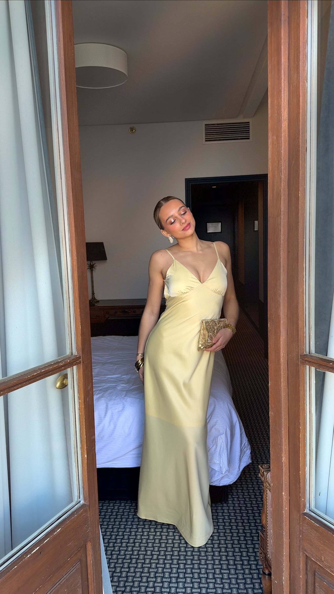 ROBE ALESSIA - JAUNE