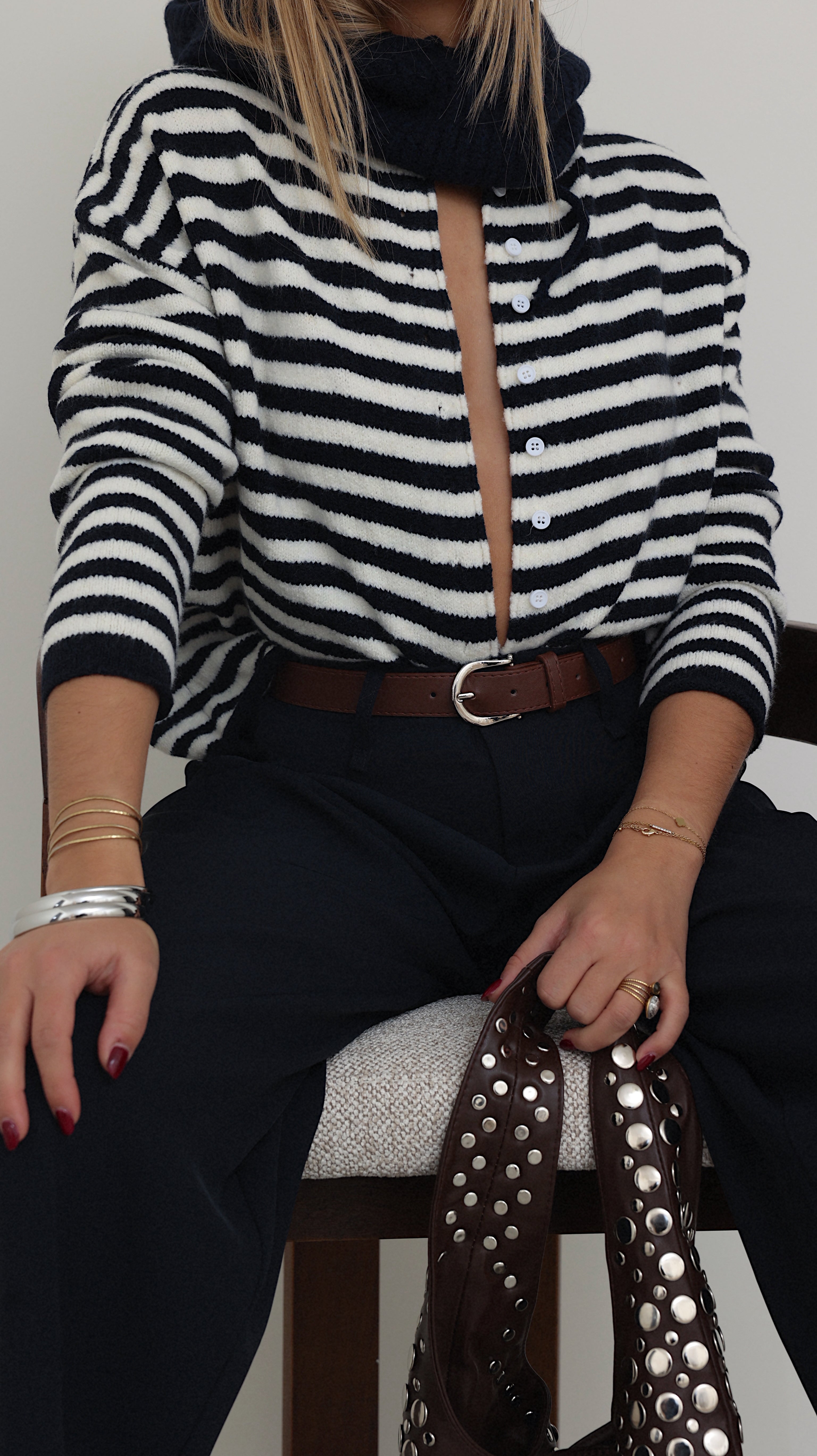 GILET SOFIA - BLEU MARINE