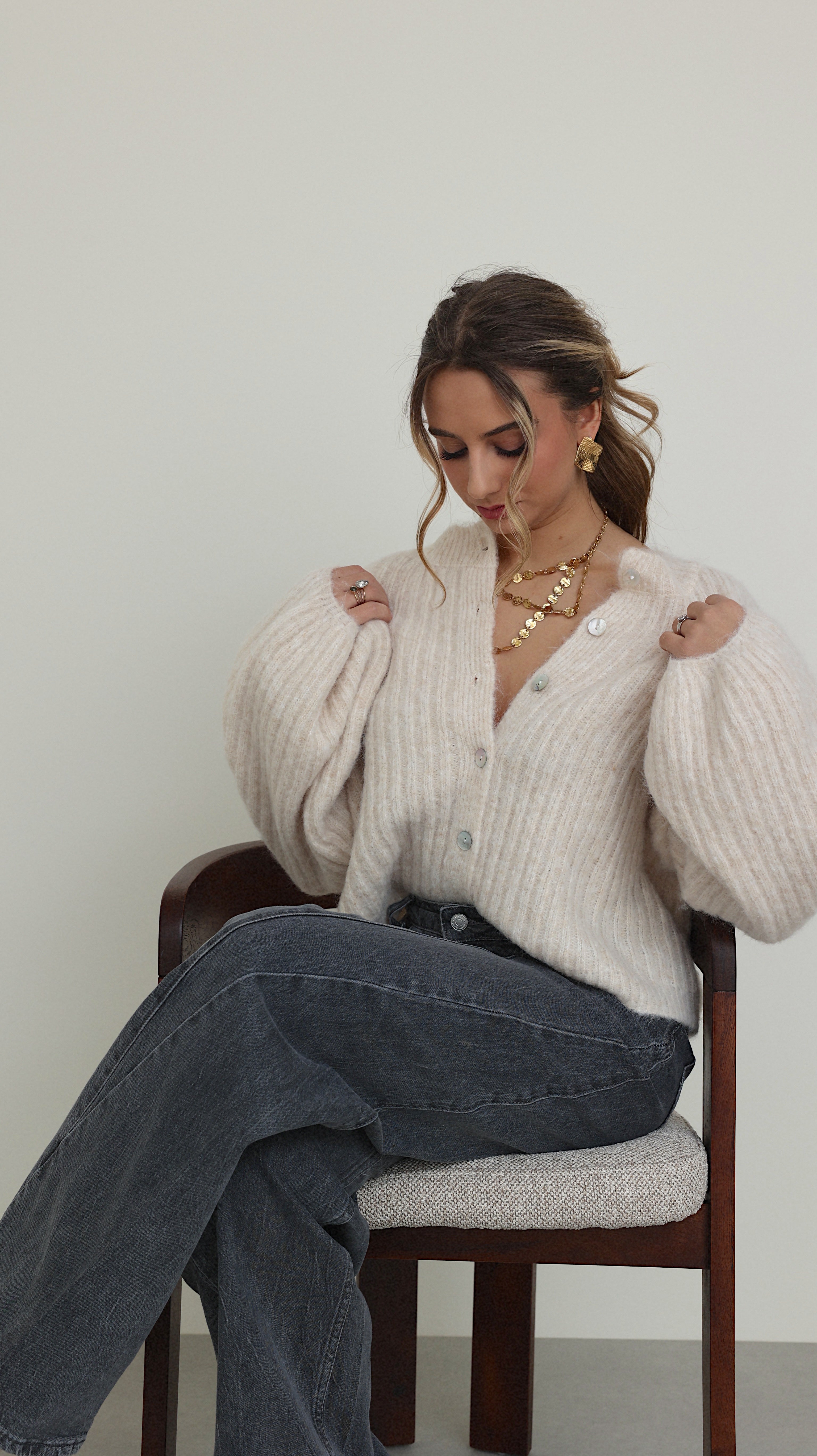 GILET VALERIE - BEIGE