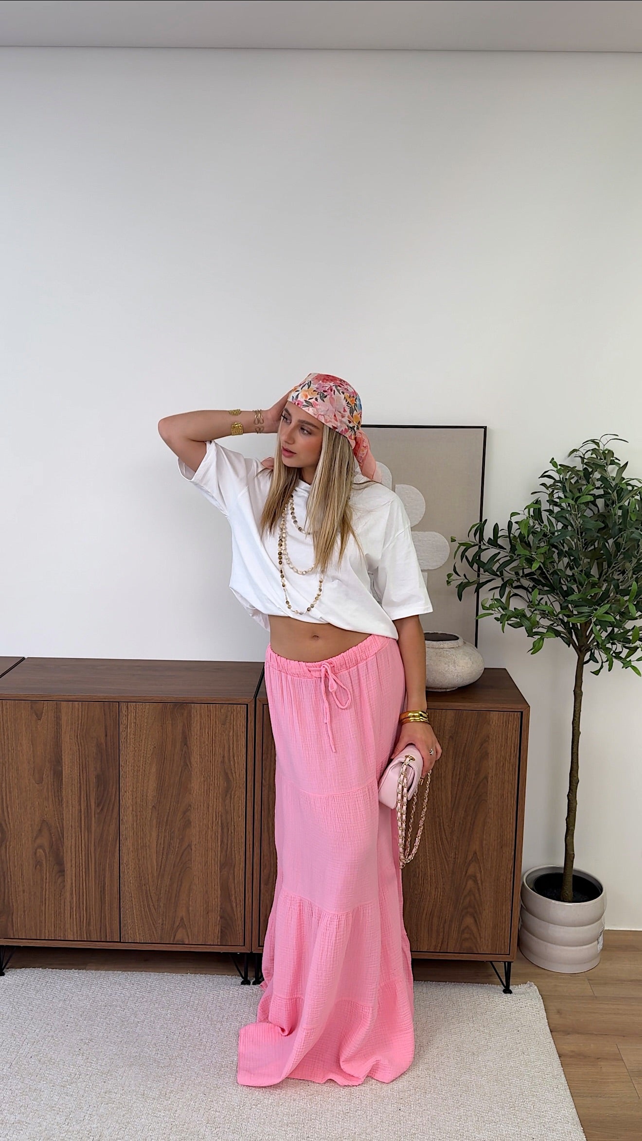FALDA LIORA - ROSA