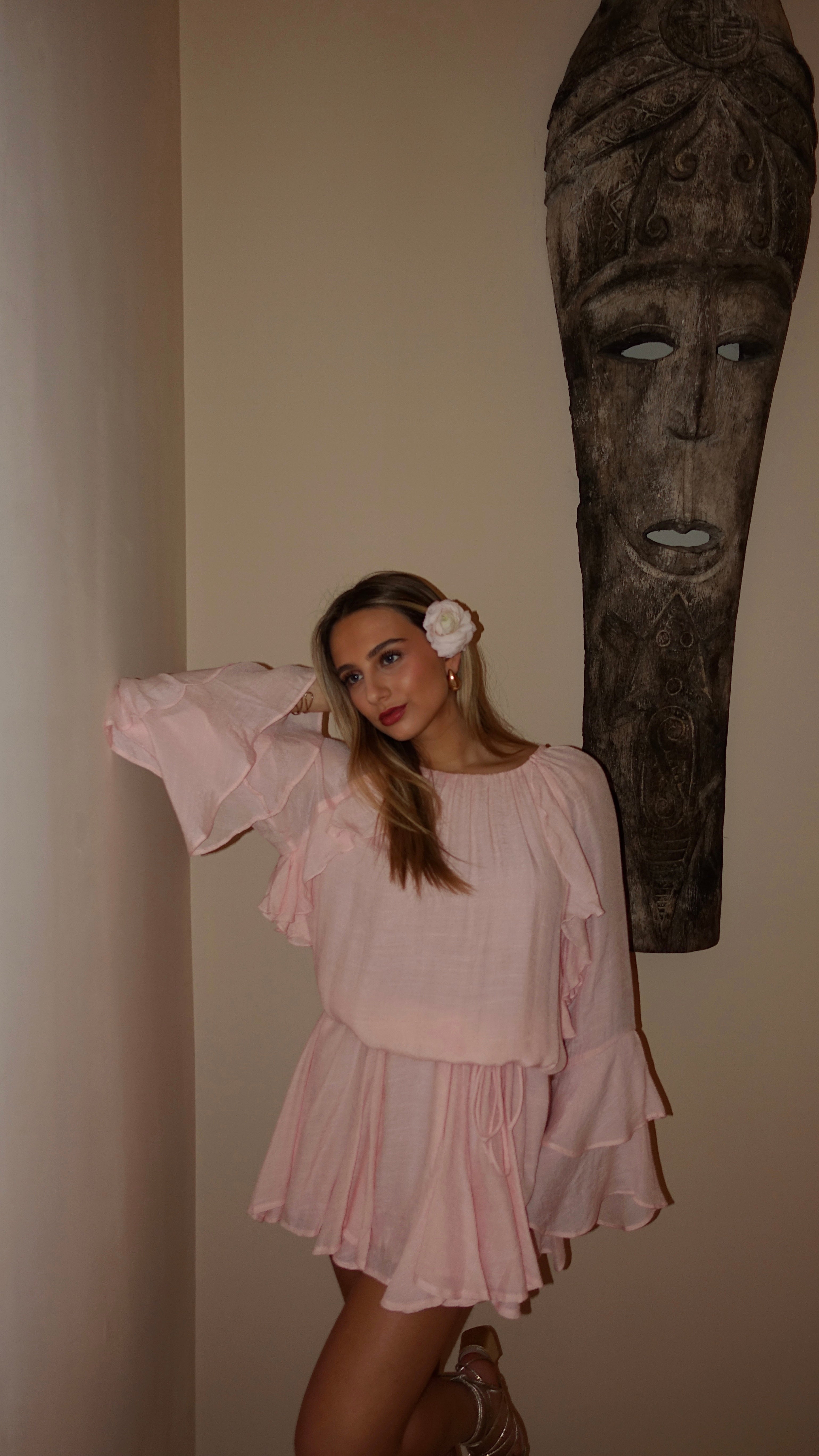 ROBE DOLORES - ROSE