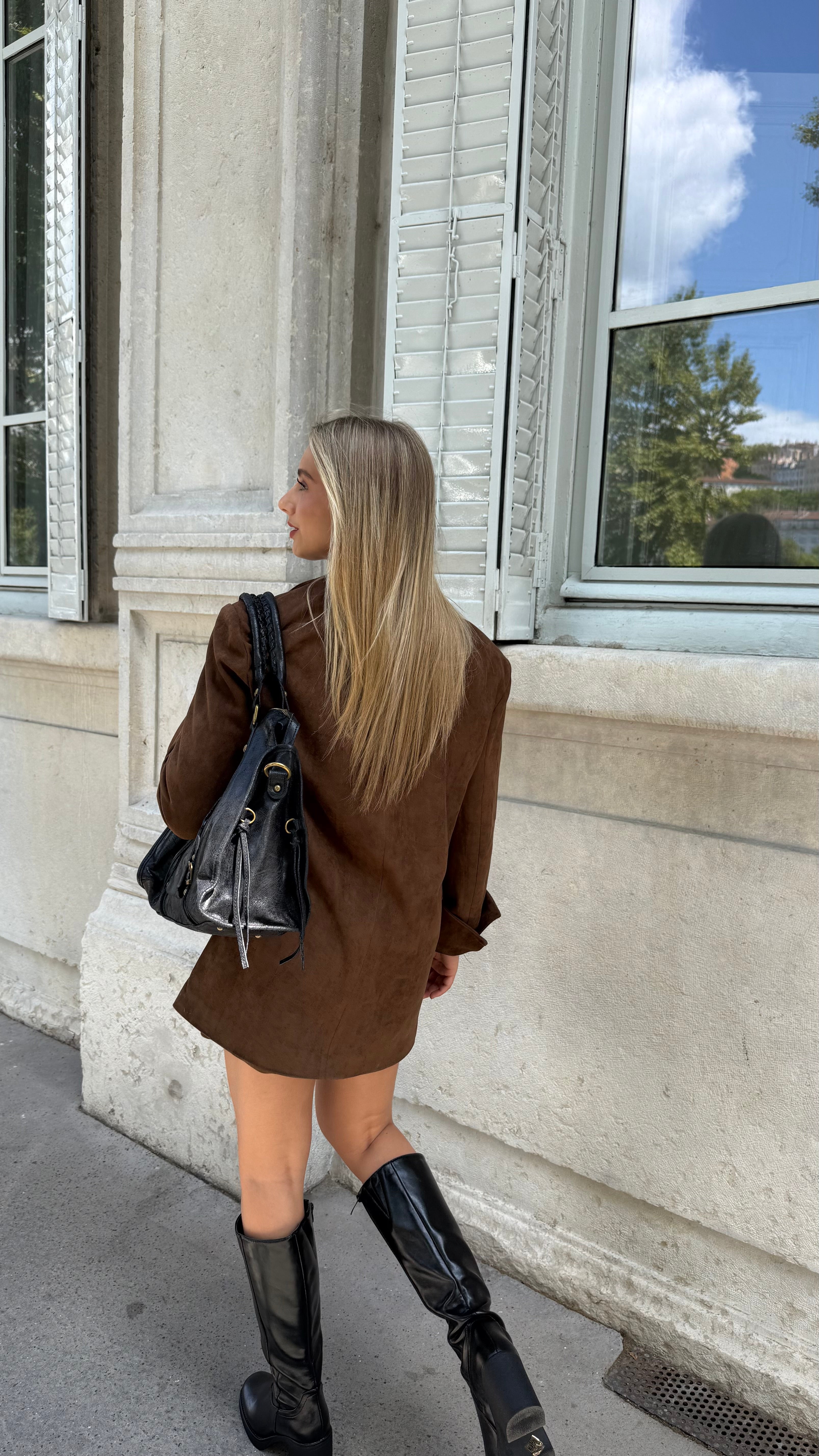 BLAZER GABRIEL - MARRÓN