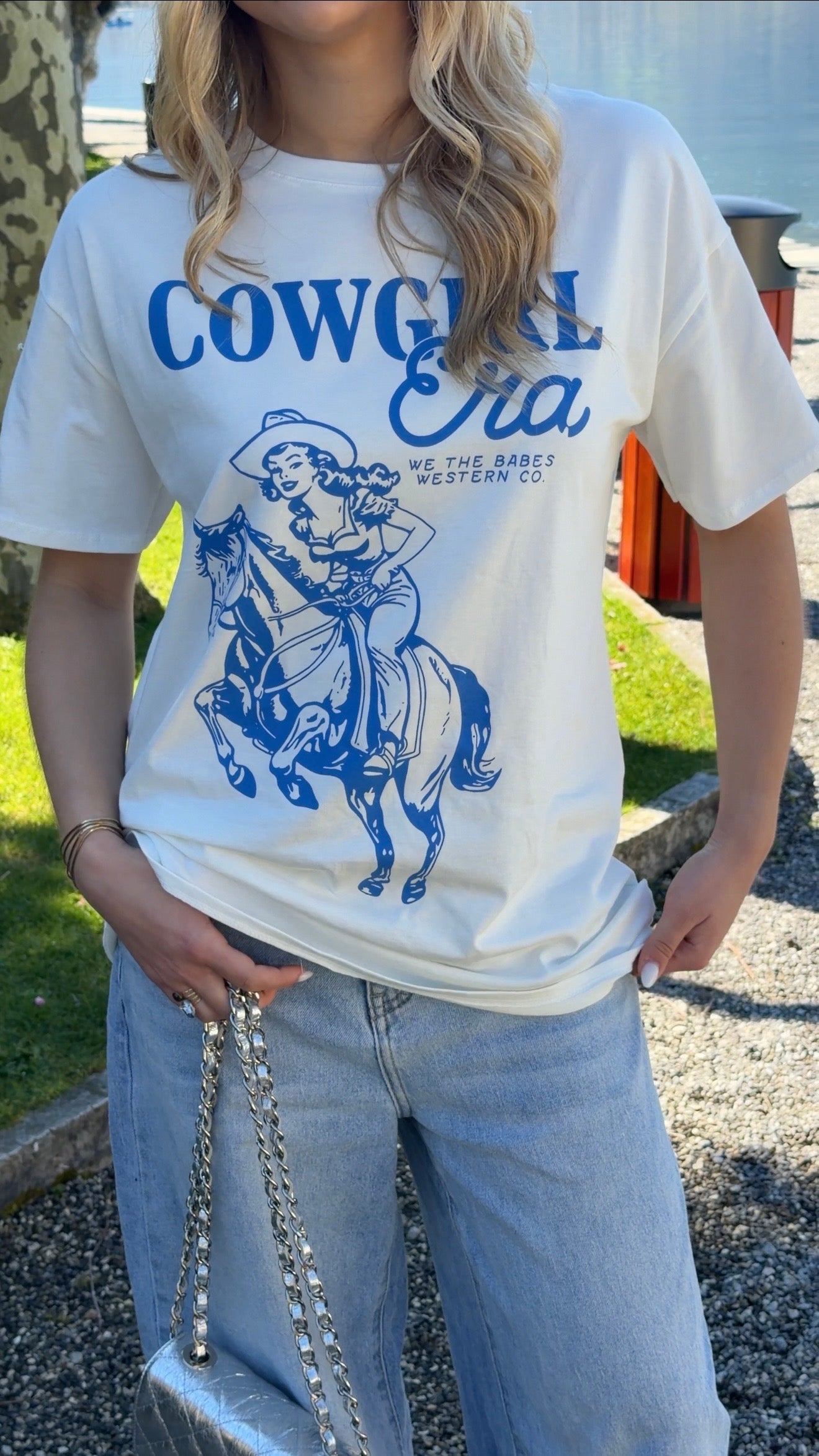 Camiseta de vaquera