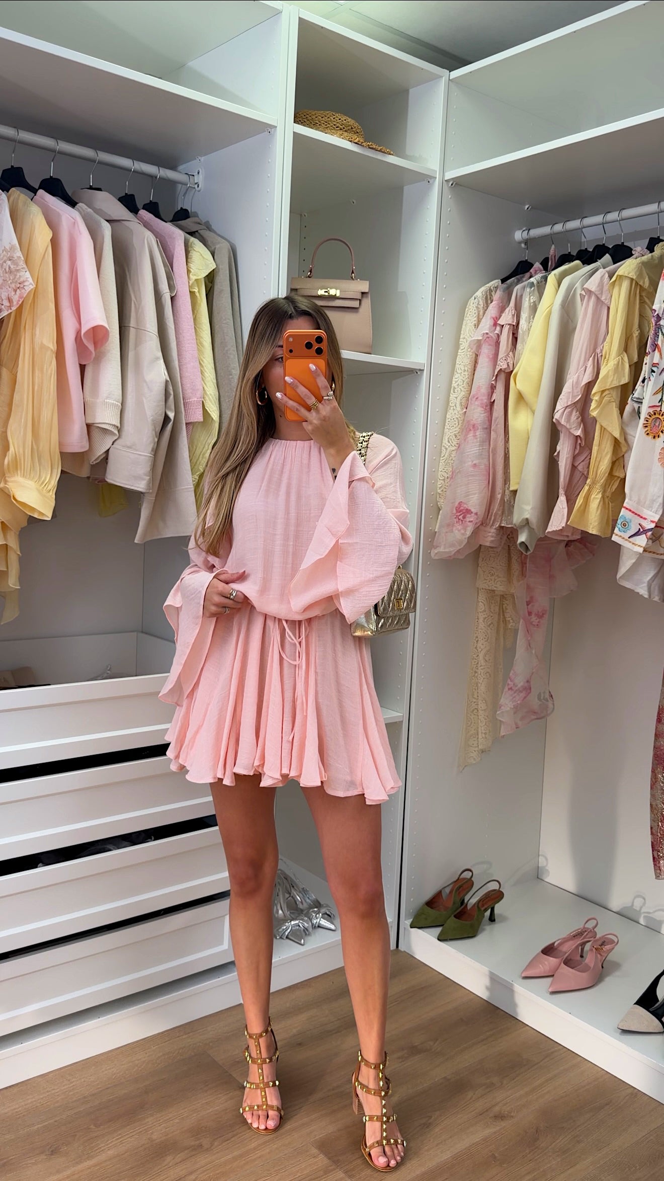 ROBE DOLORES - ROSE