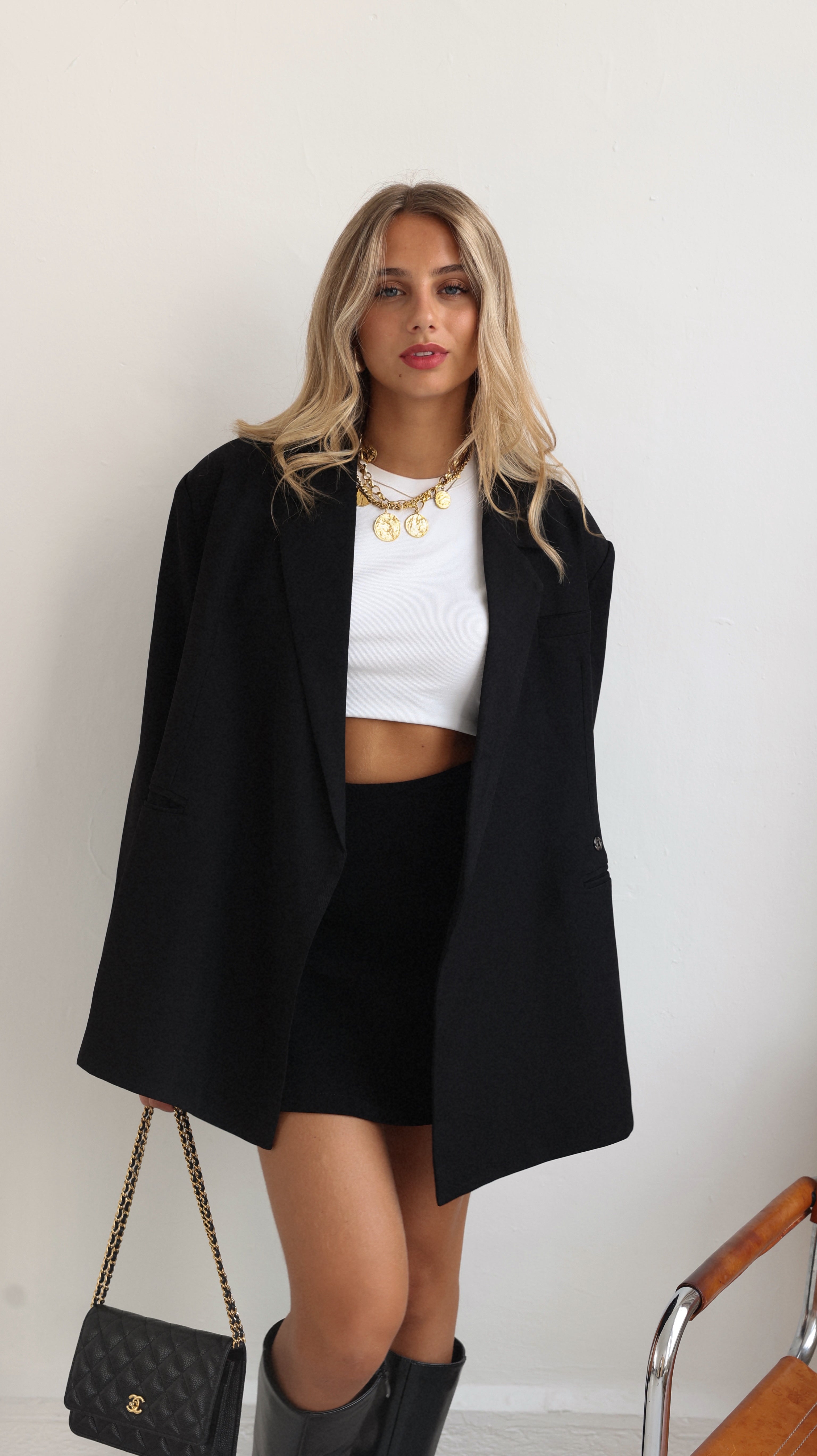 BLAZER MIA - NEGRO