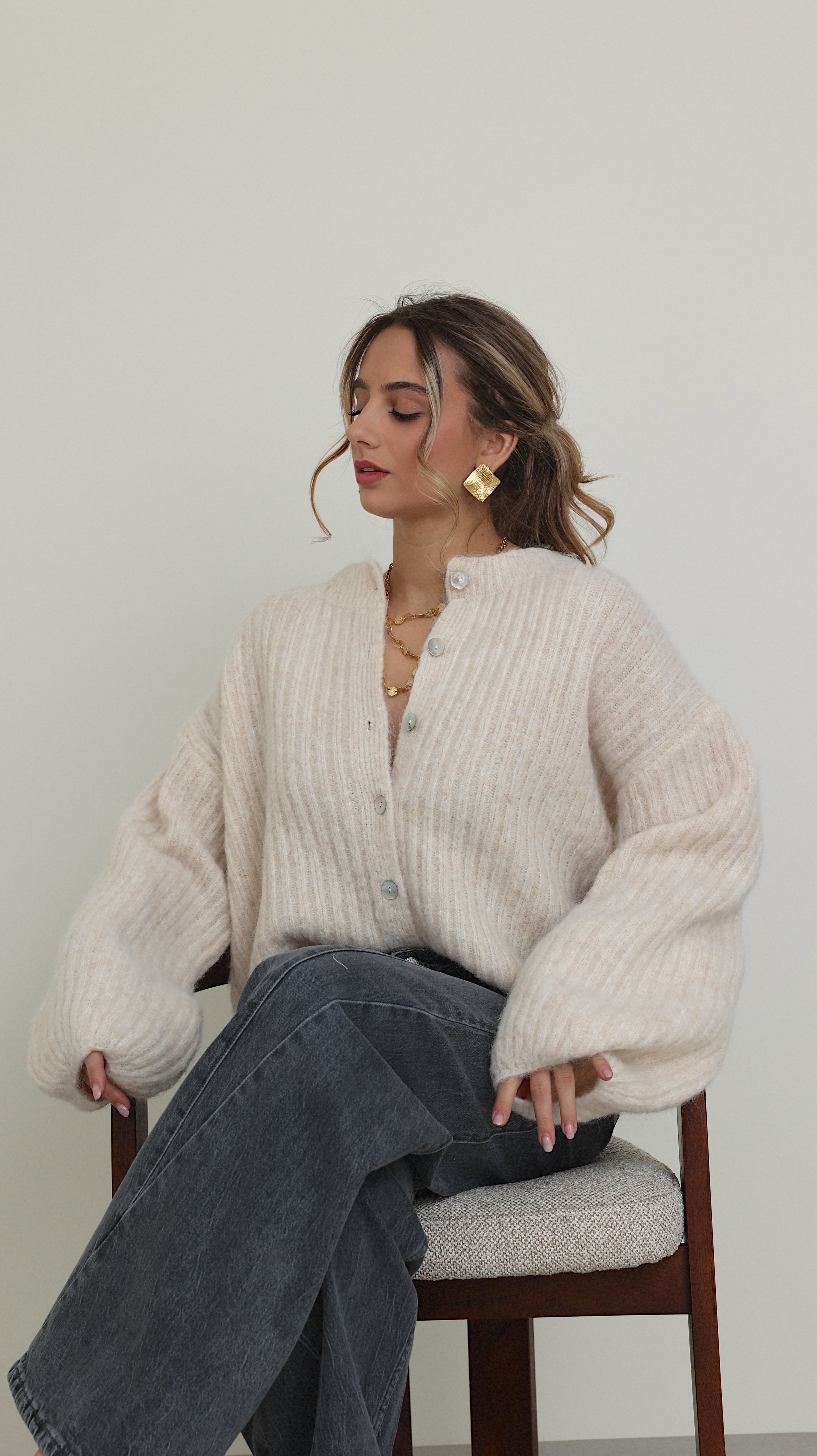 GILET VALERIE - BEIGE