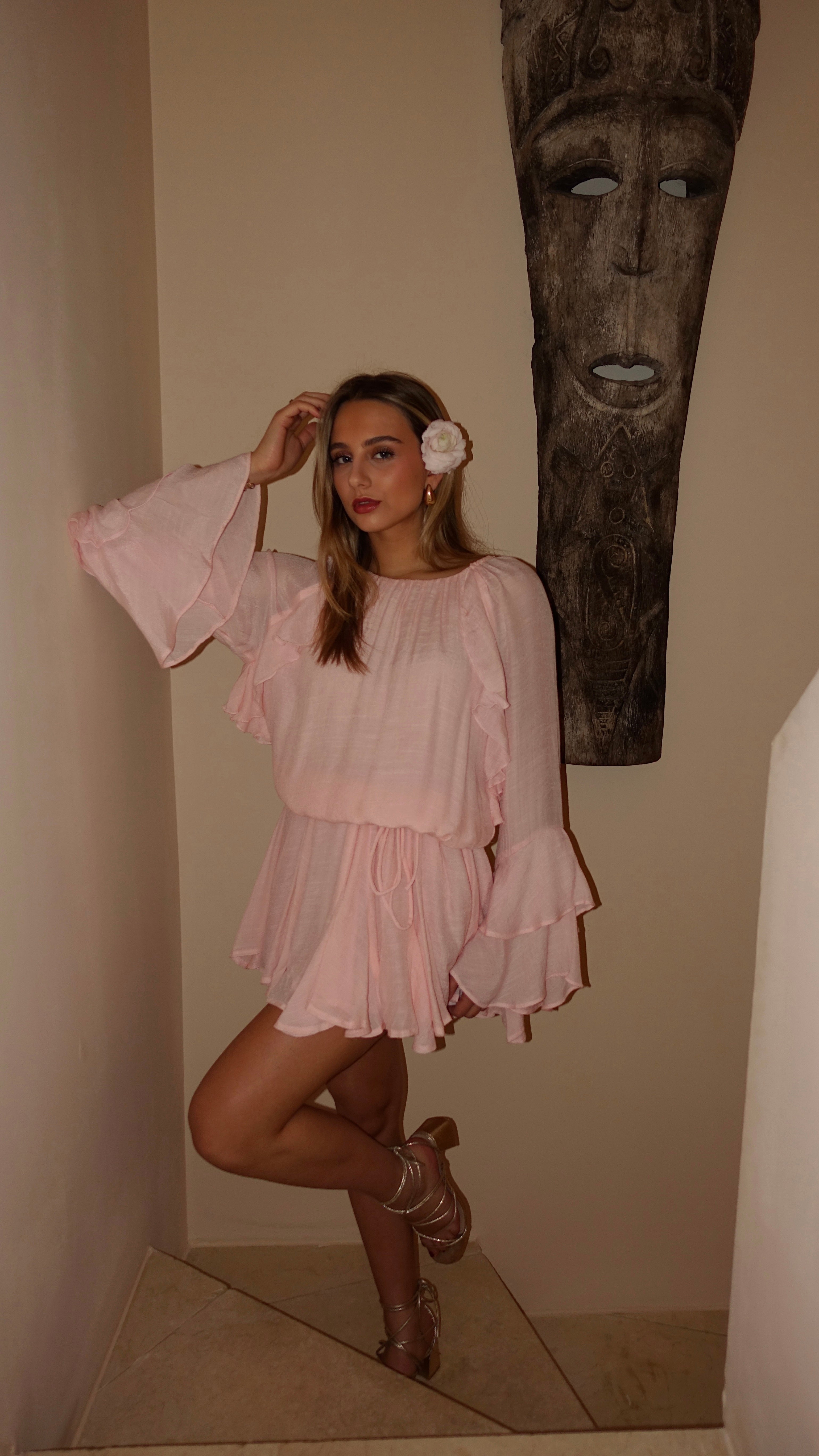 ROBE DOLORES - ROSE
