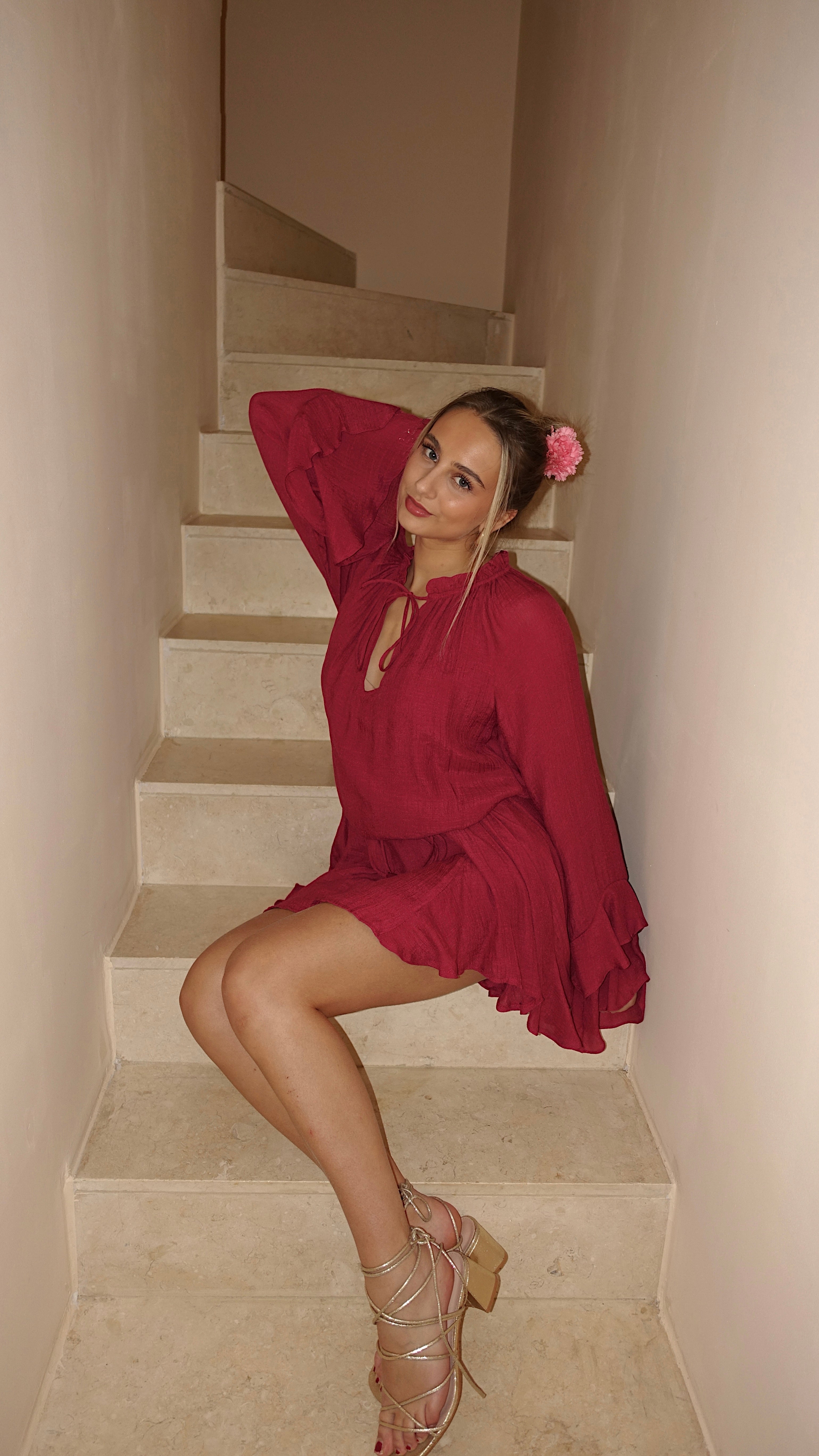 ROBE ISIS - BOIS DE ROSE