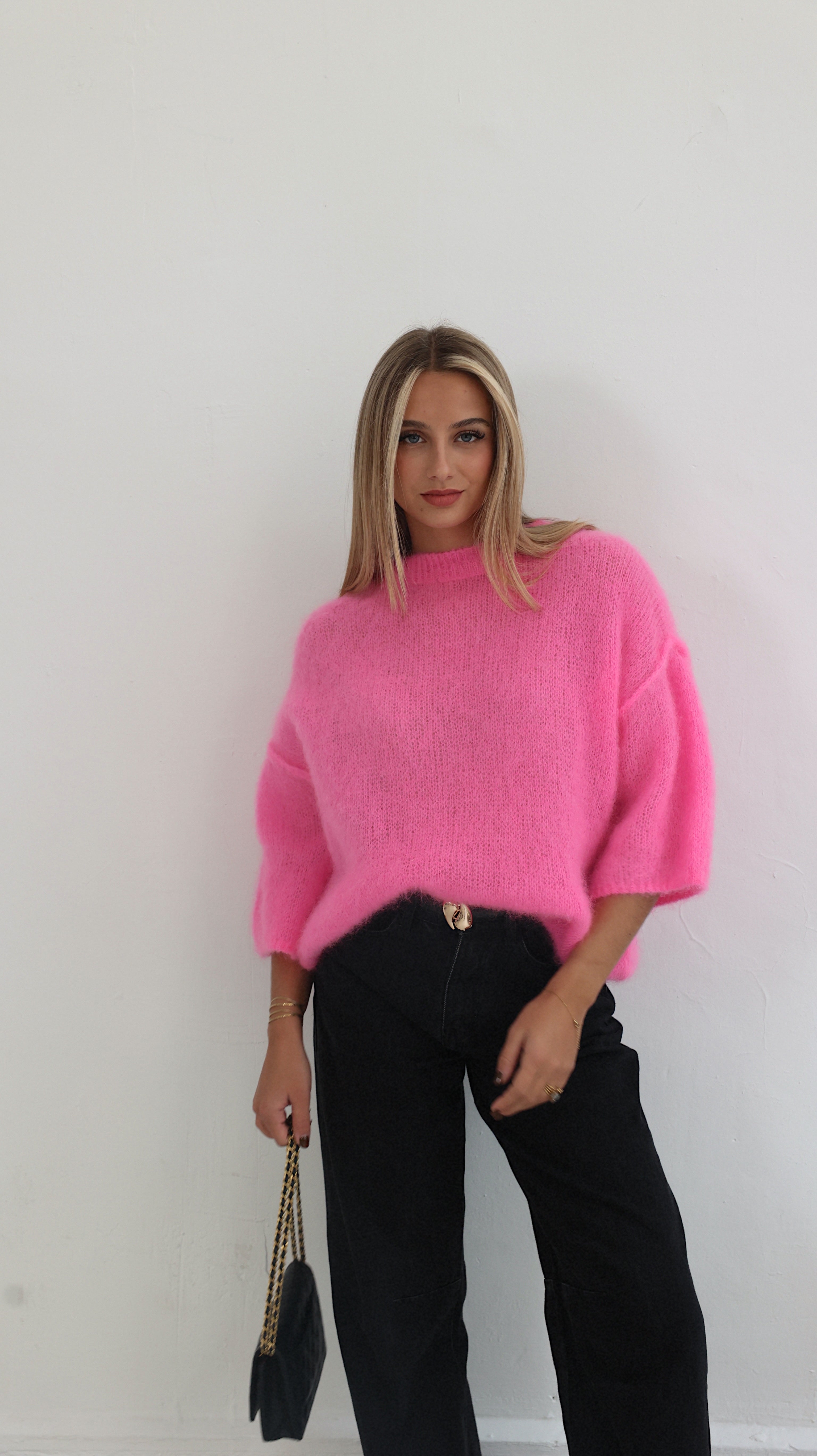 EMMA SWEATER - FUSCHIA