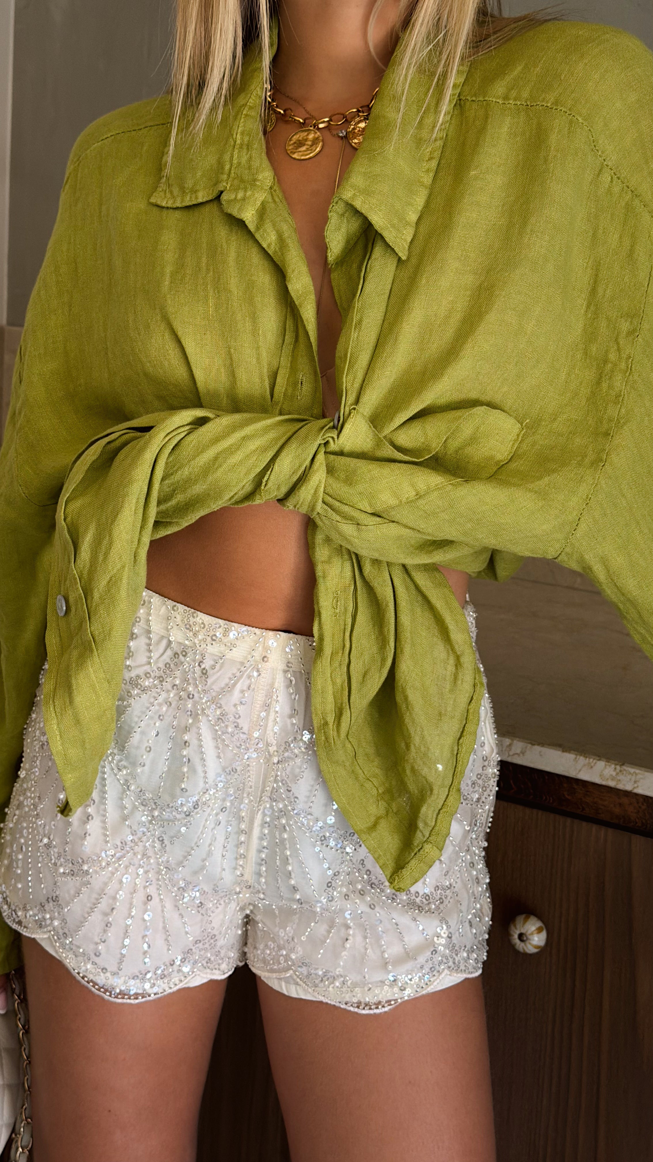 SHORT SIRA - BEIGE