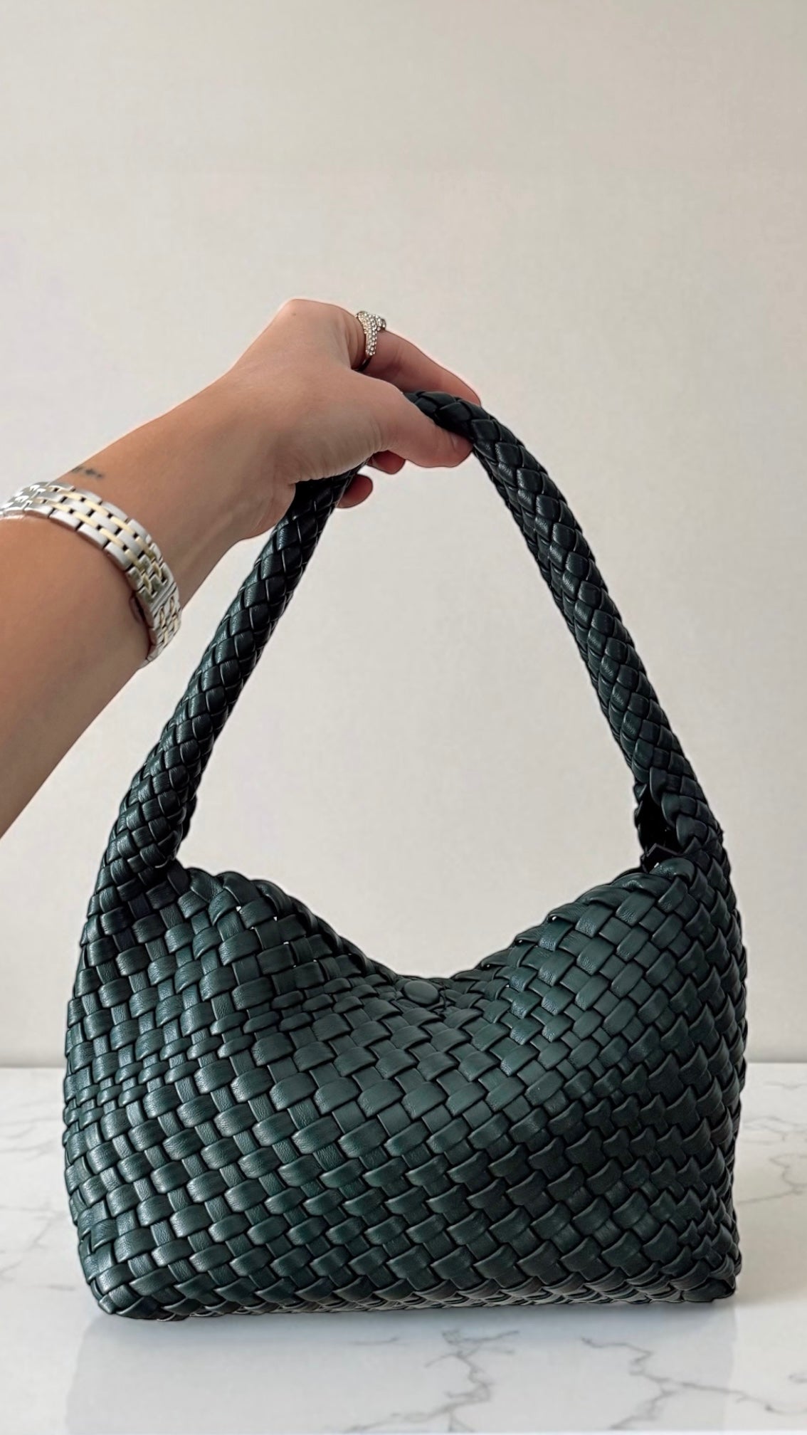 DARK GREEN BAG