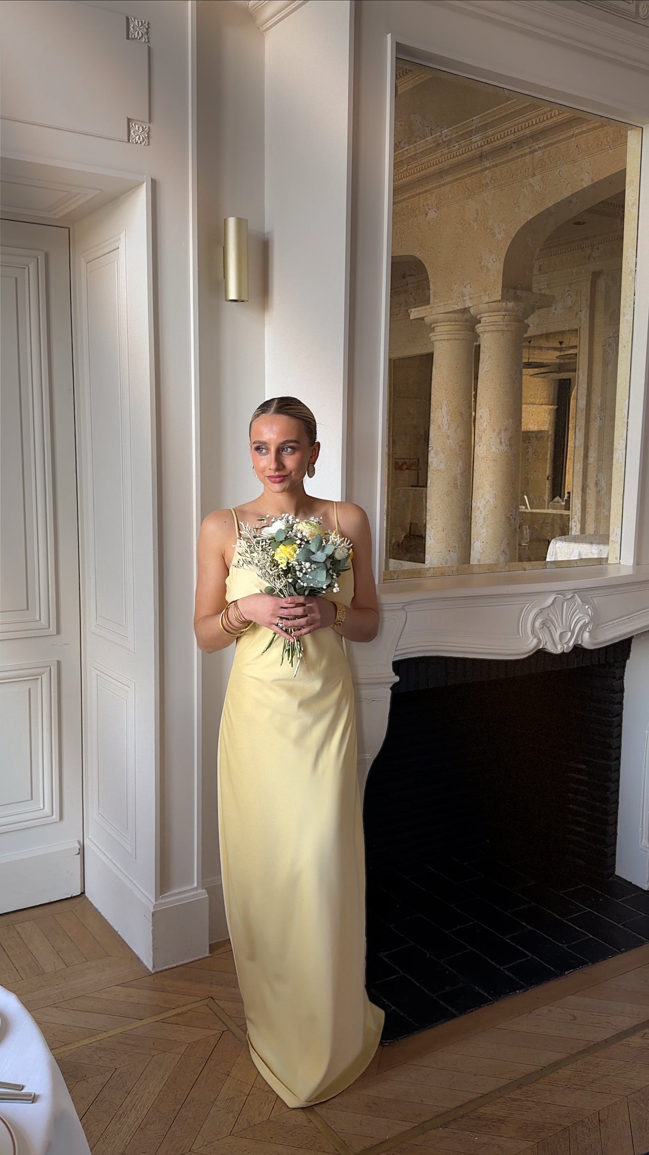 ANITA DRESS - YELLOW