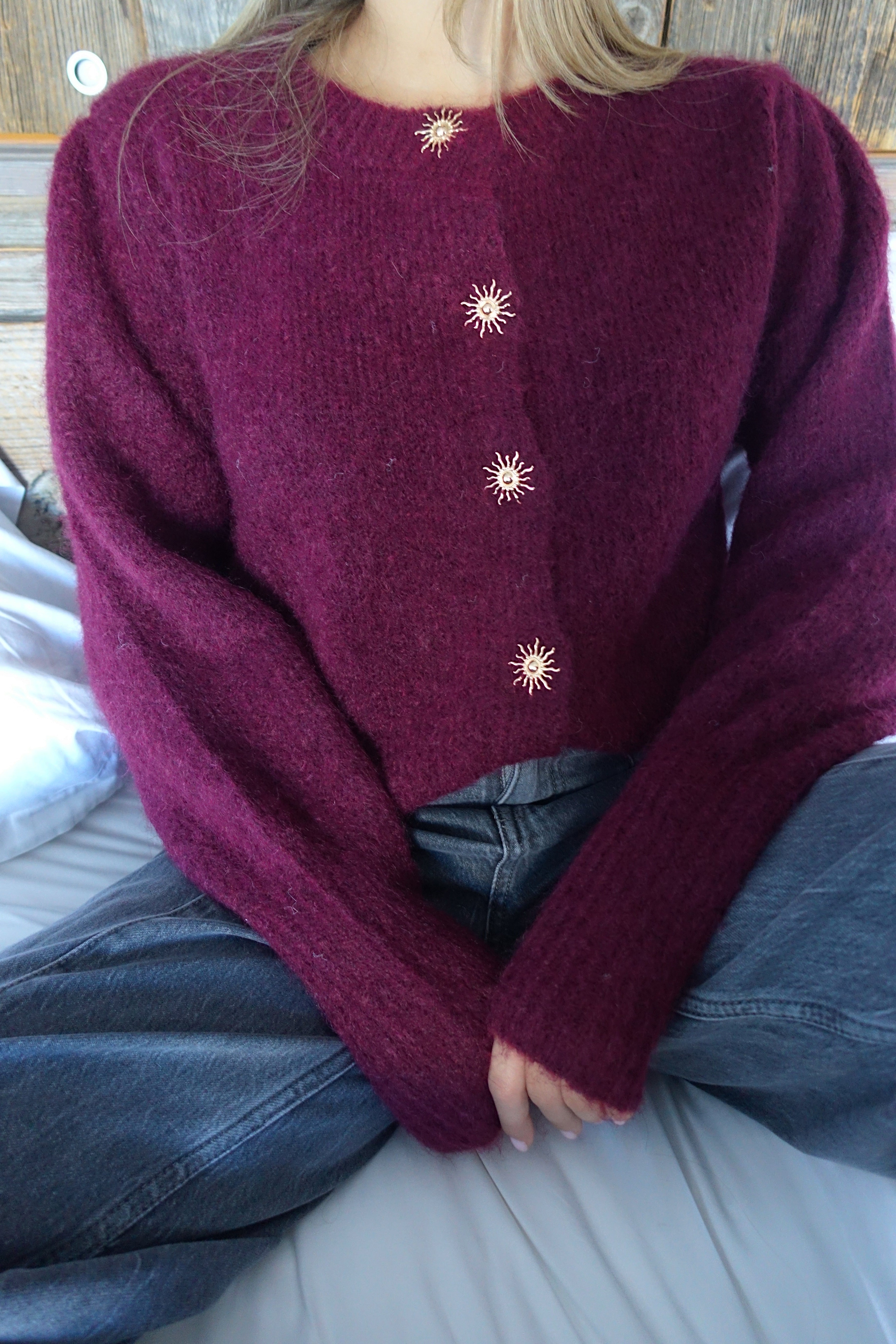 SOLEA VEST - BORDEAUX