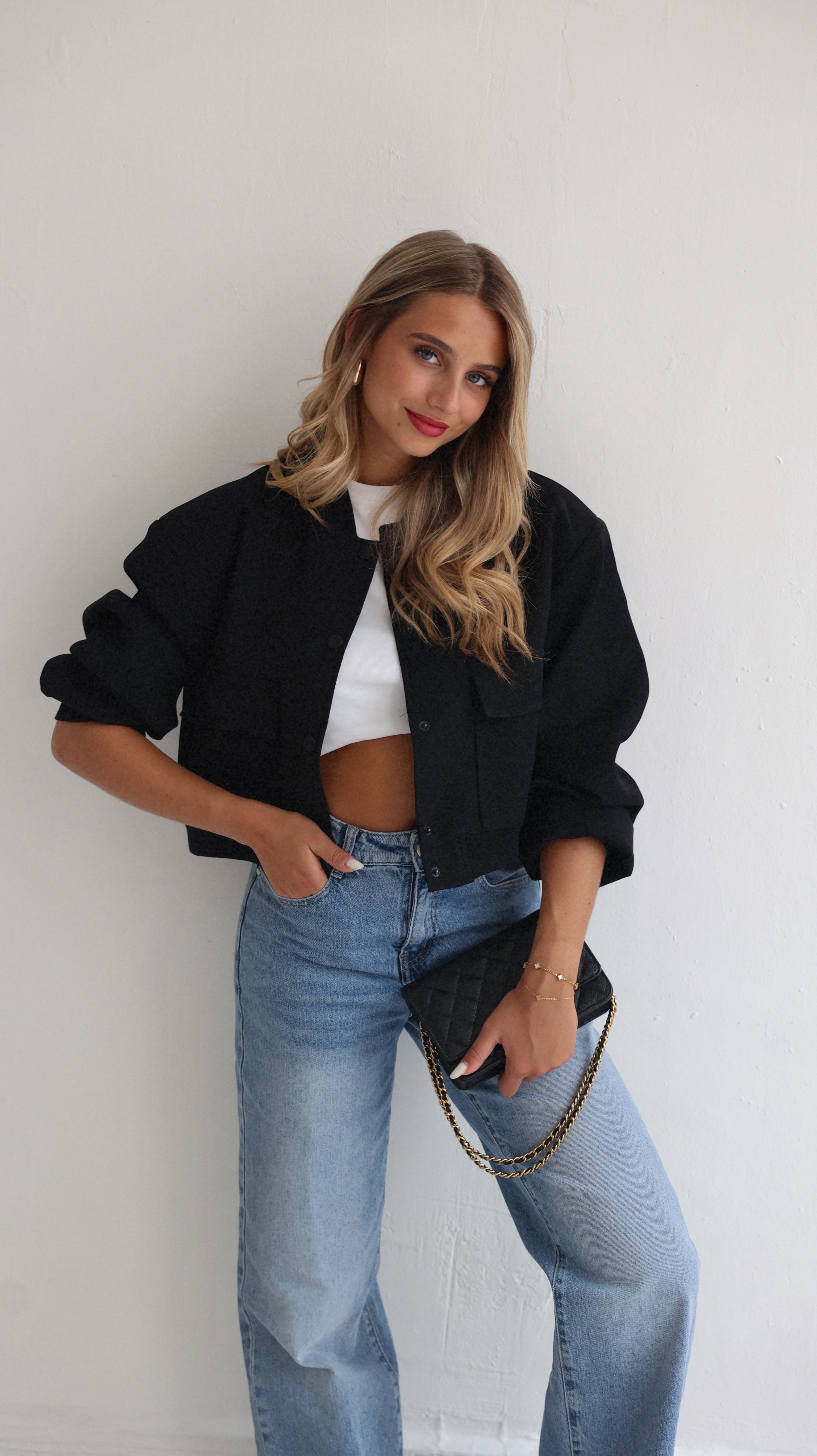 BOMBER ALIZEE - NOIR