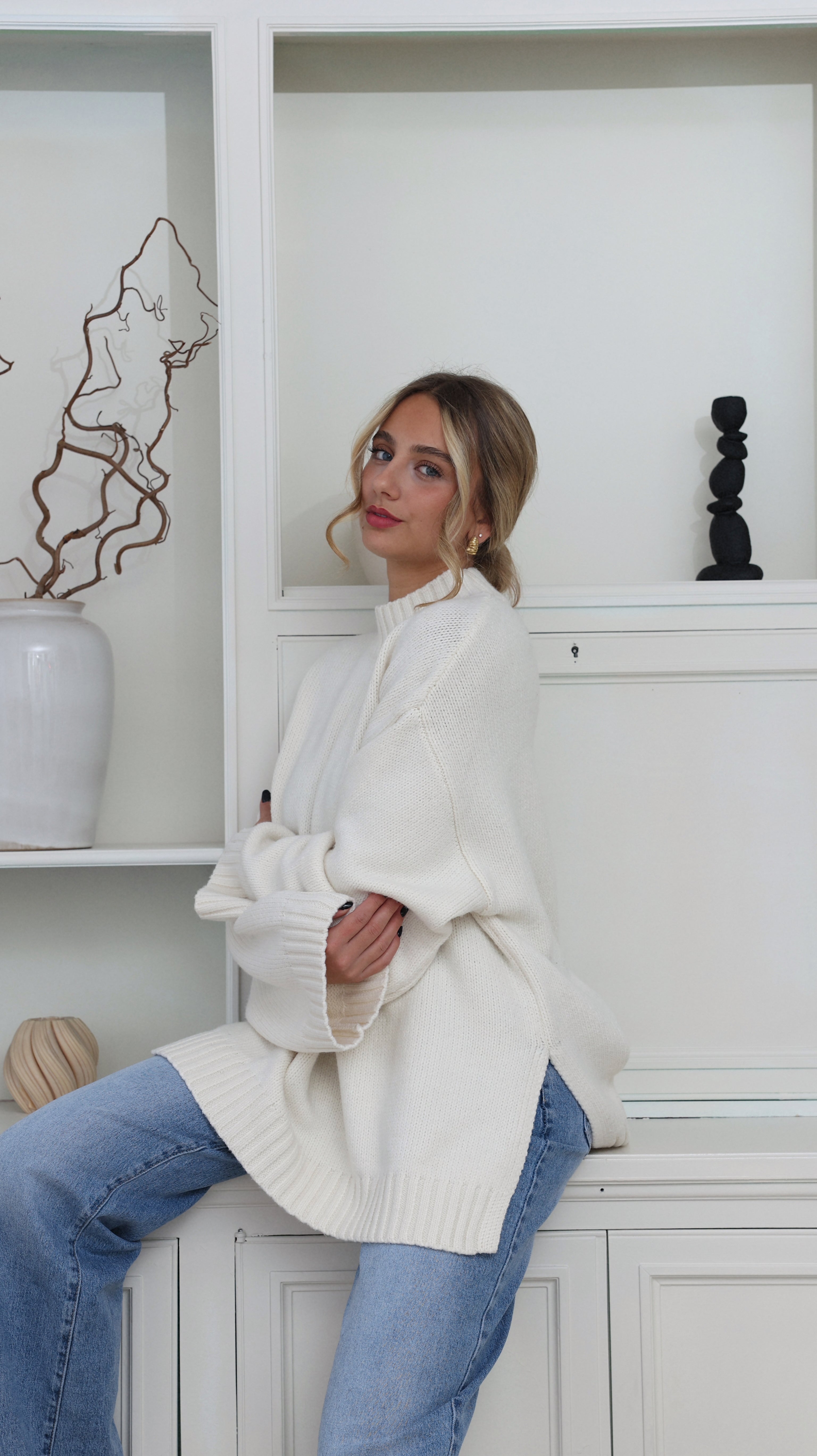 ZORA PULL - ECRU