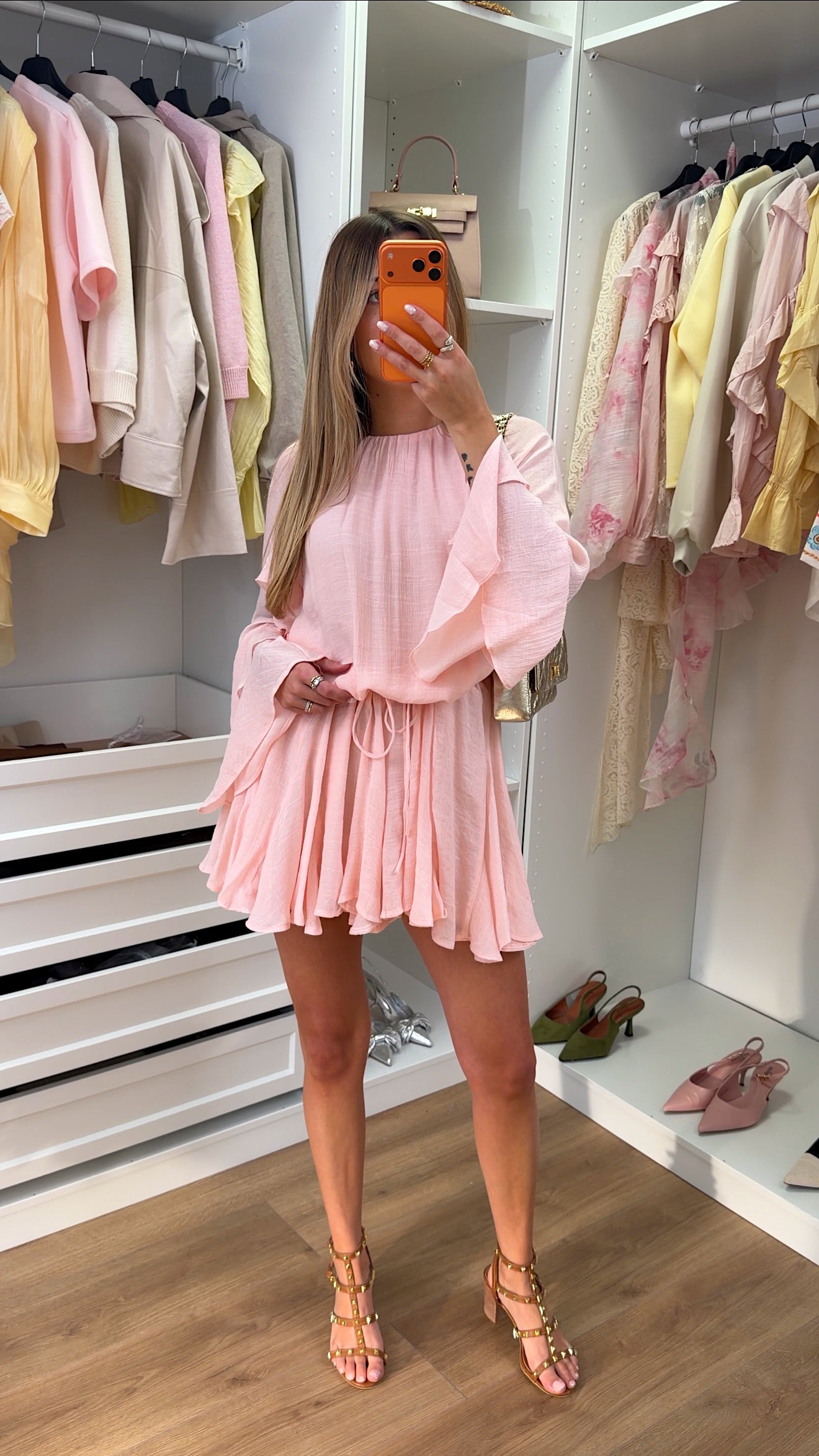 ROBE DOLORES - ROSE