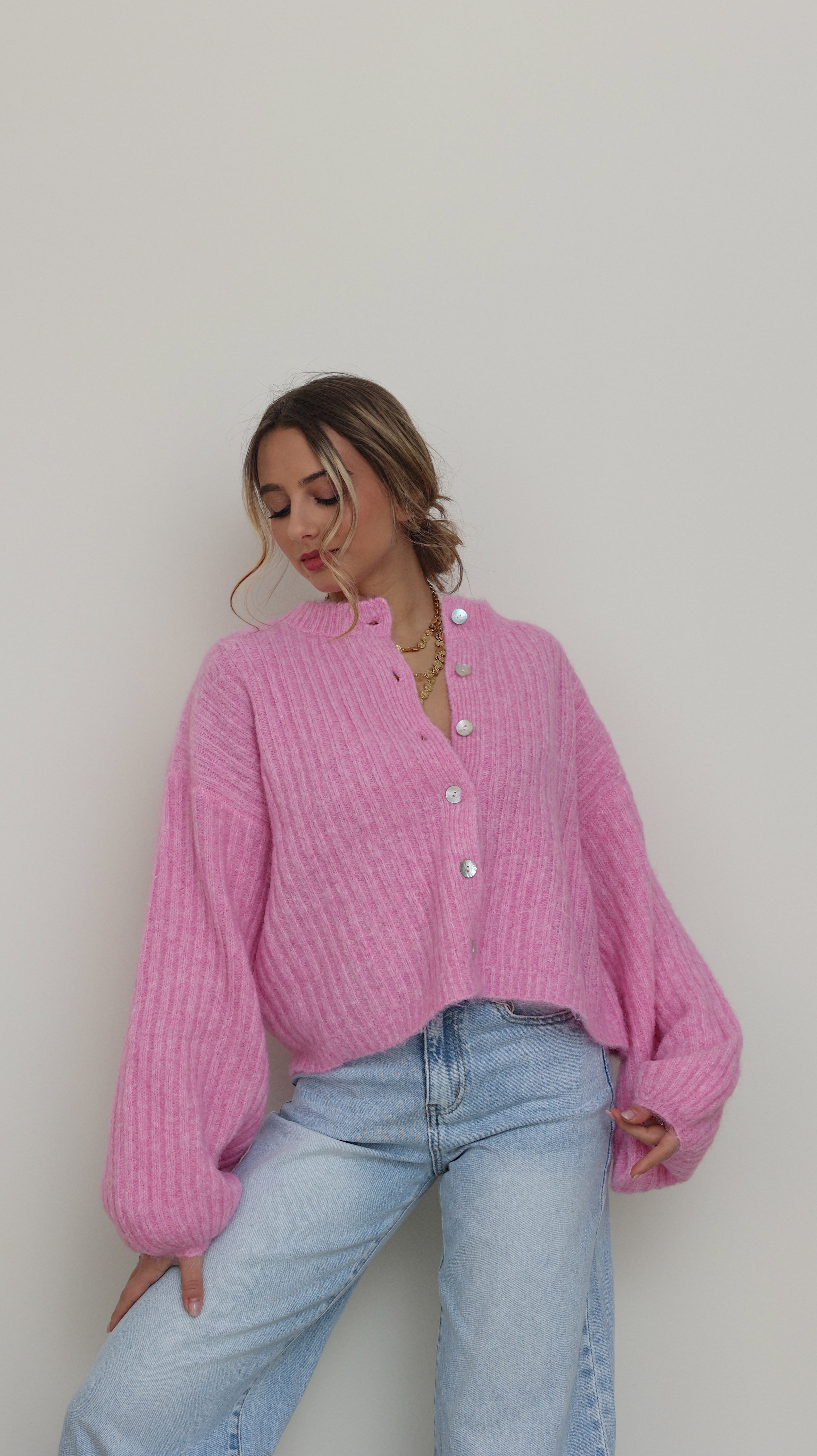 GILET VALERIE - ROSE