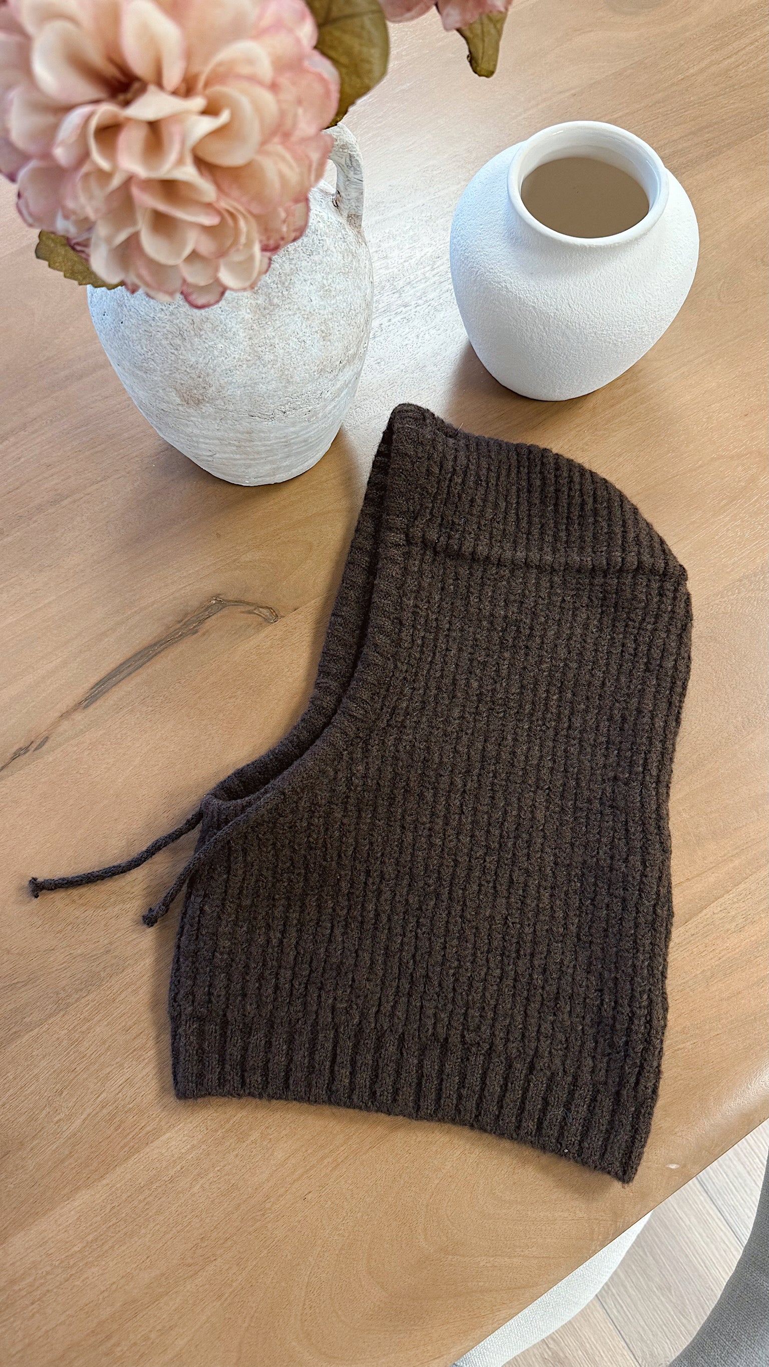 BRUNA BALACLAVA - CHOCO