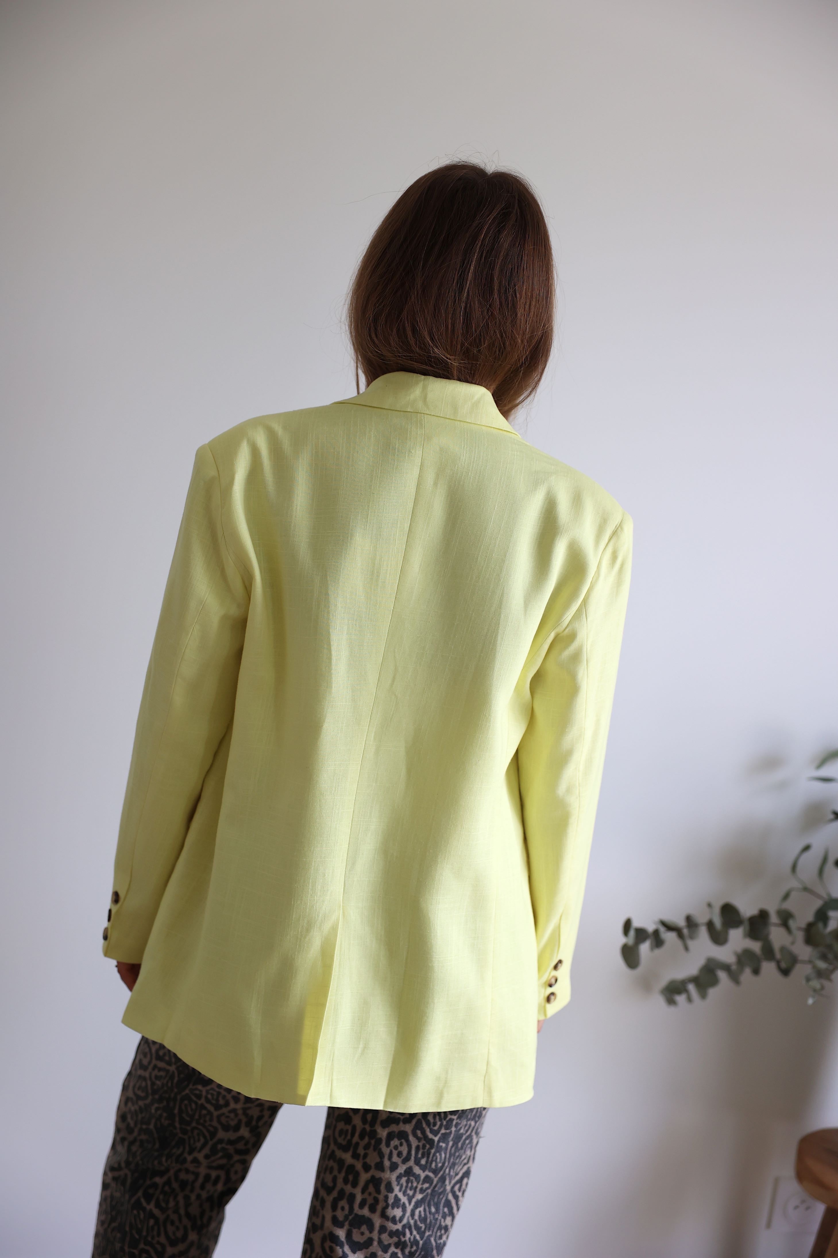 BLAZER JADE - JAUNE