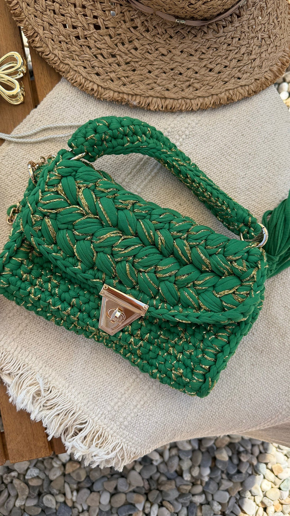 BOLSA BLOSSOM - VERDE