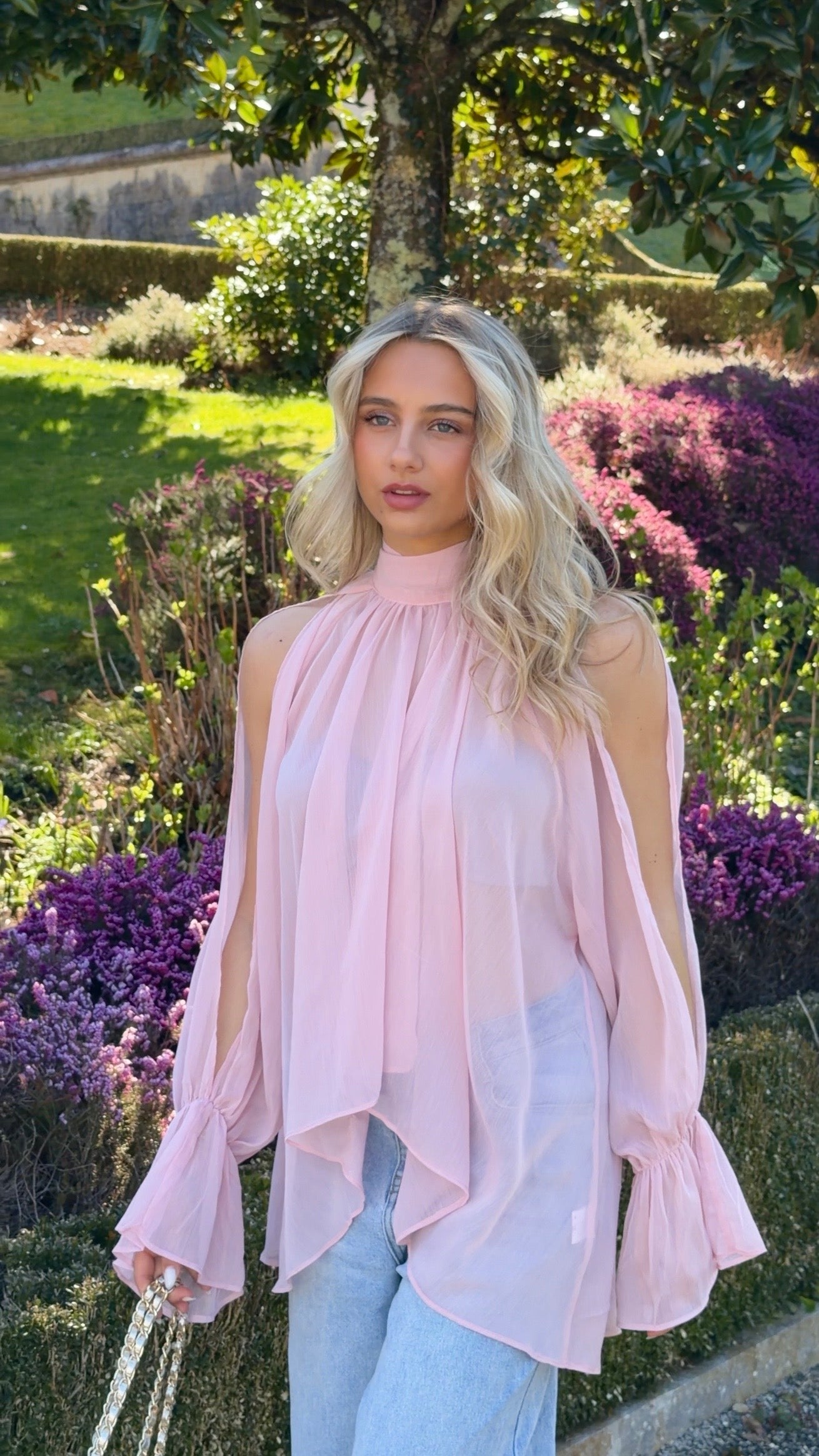 BLOUSE MONA - ROSE