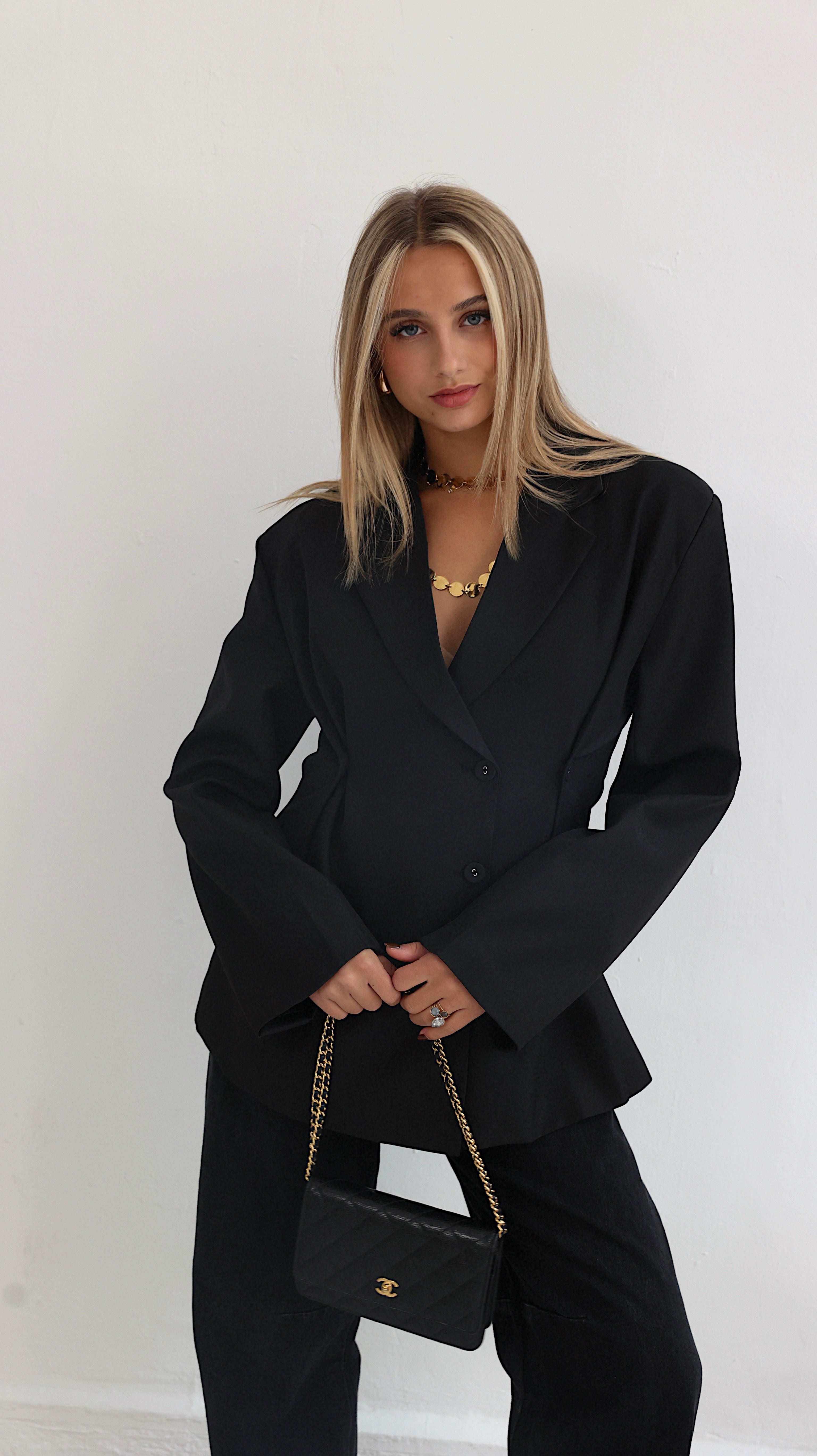 BLAZER LINA - GRIS TOPO