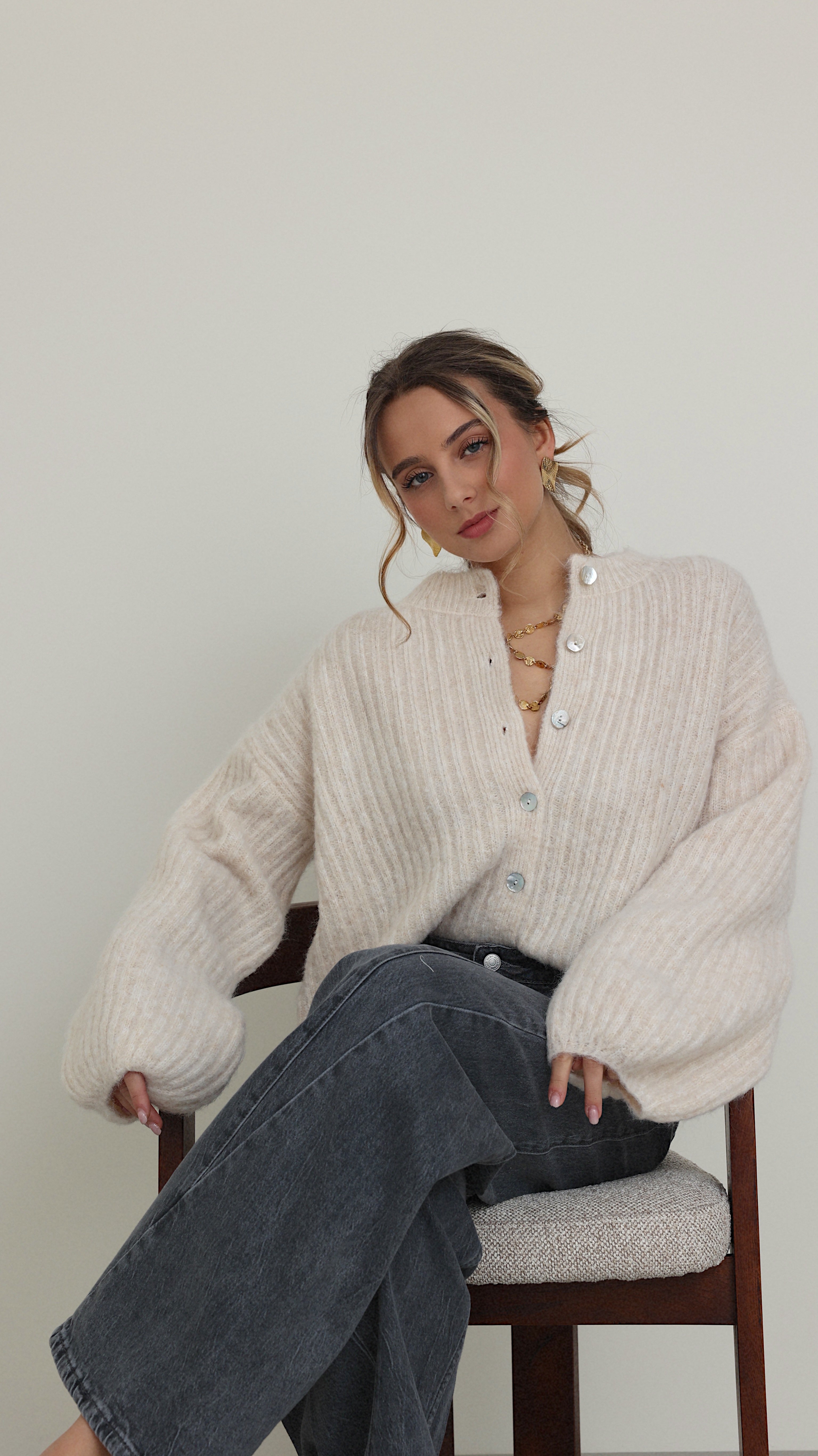 GILET VALERIE - BEIGE