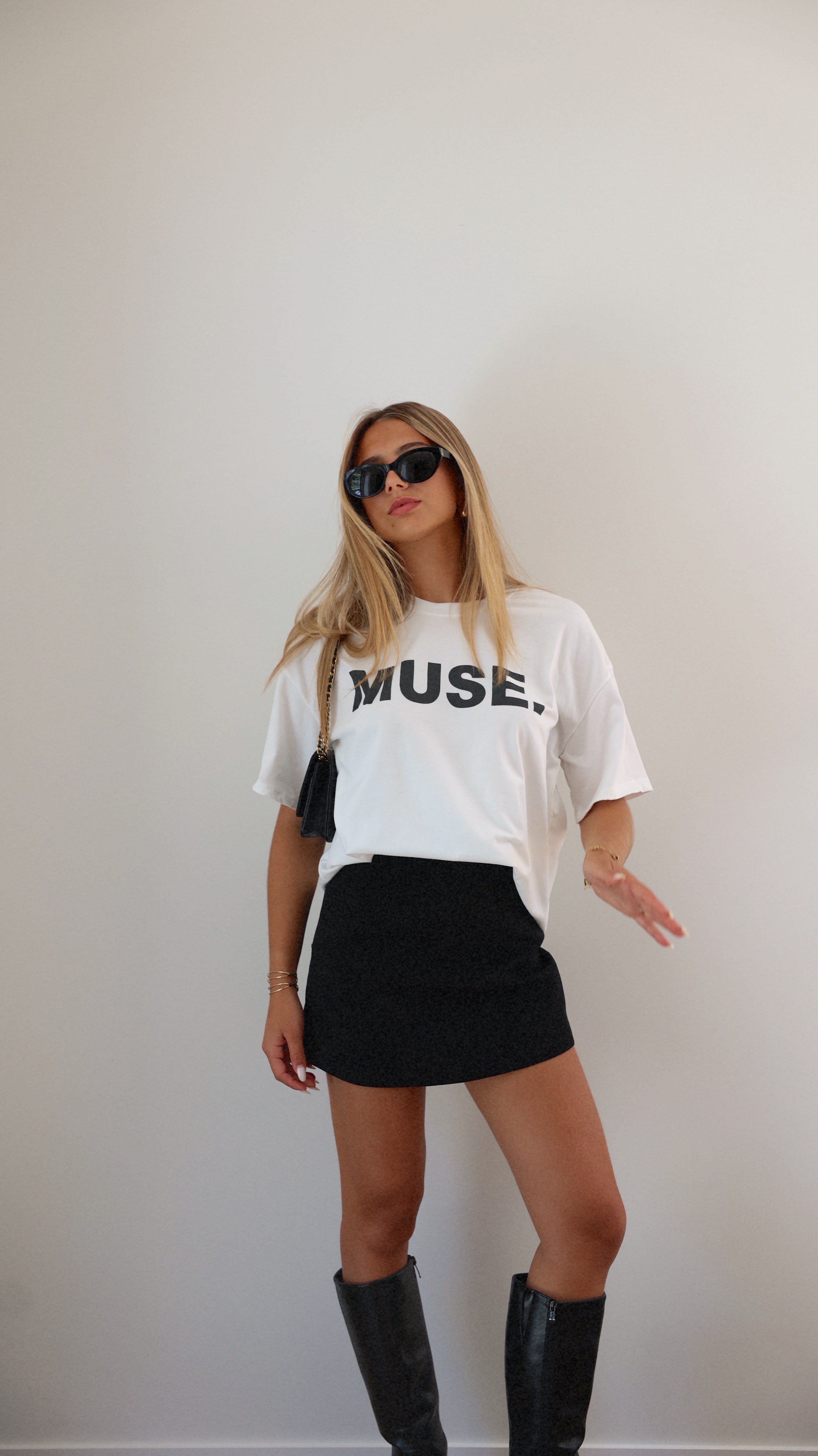 JUPE-SHORT MIA - NOIR