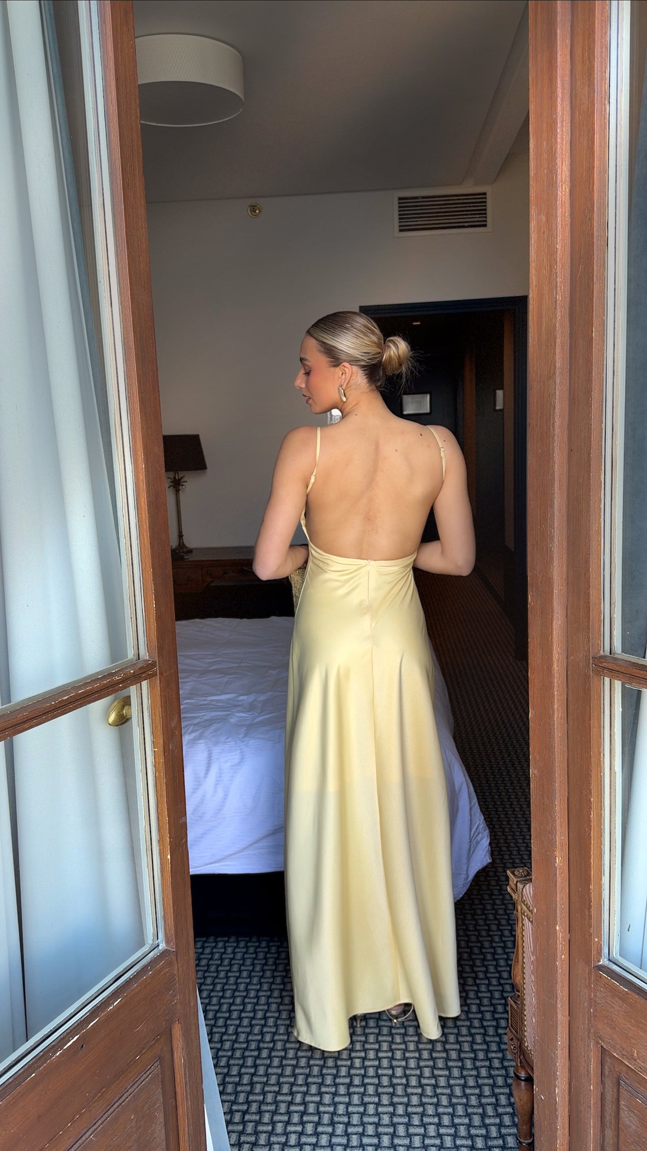 ROBE ALESSIA - JAUNE