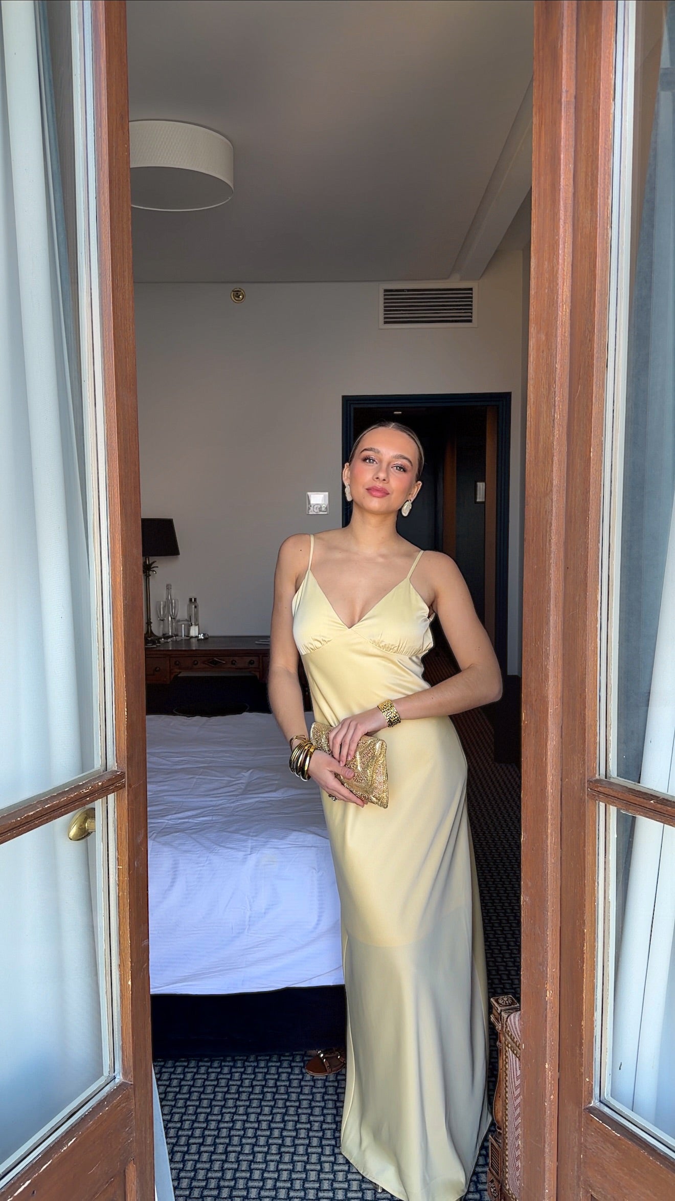 ROBE ALESSIA - JAUNE