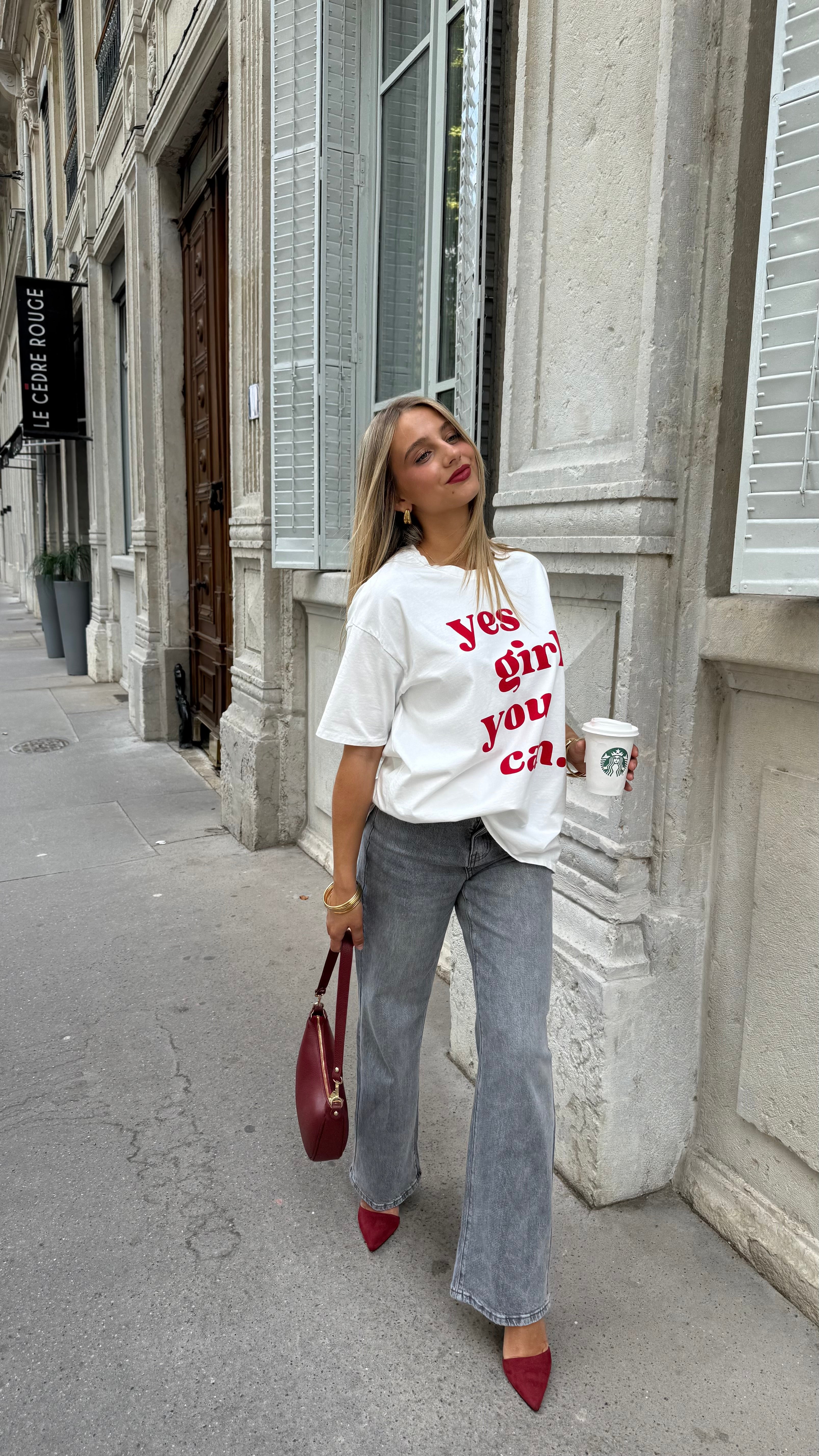 YES GIRL YOU CAN T-SHIRT