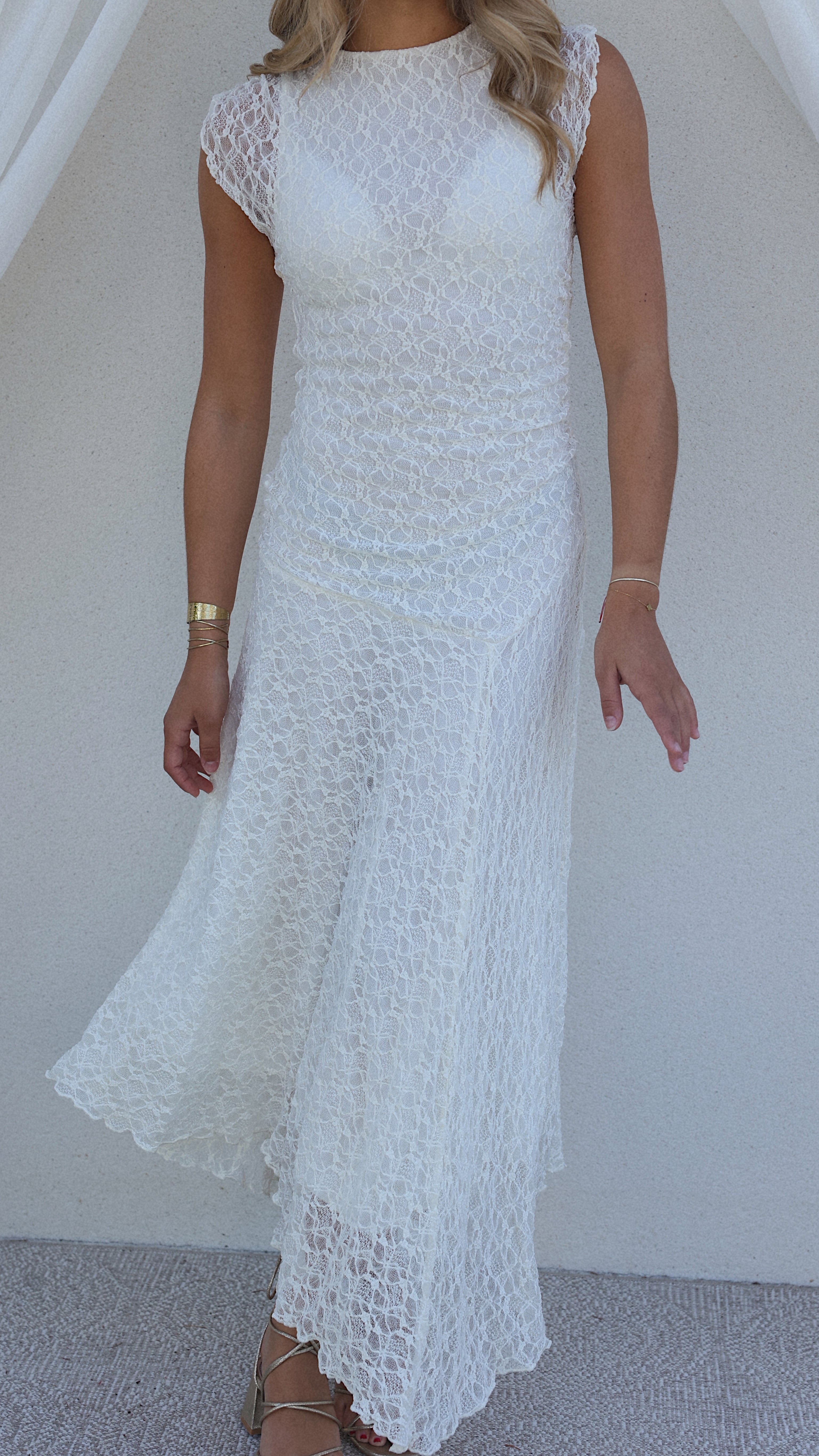 VESTIDO MANDIE - CRUDO