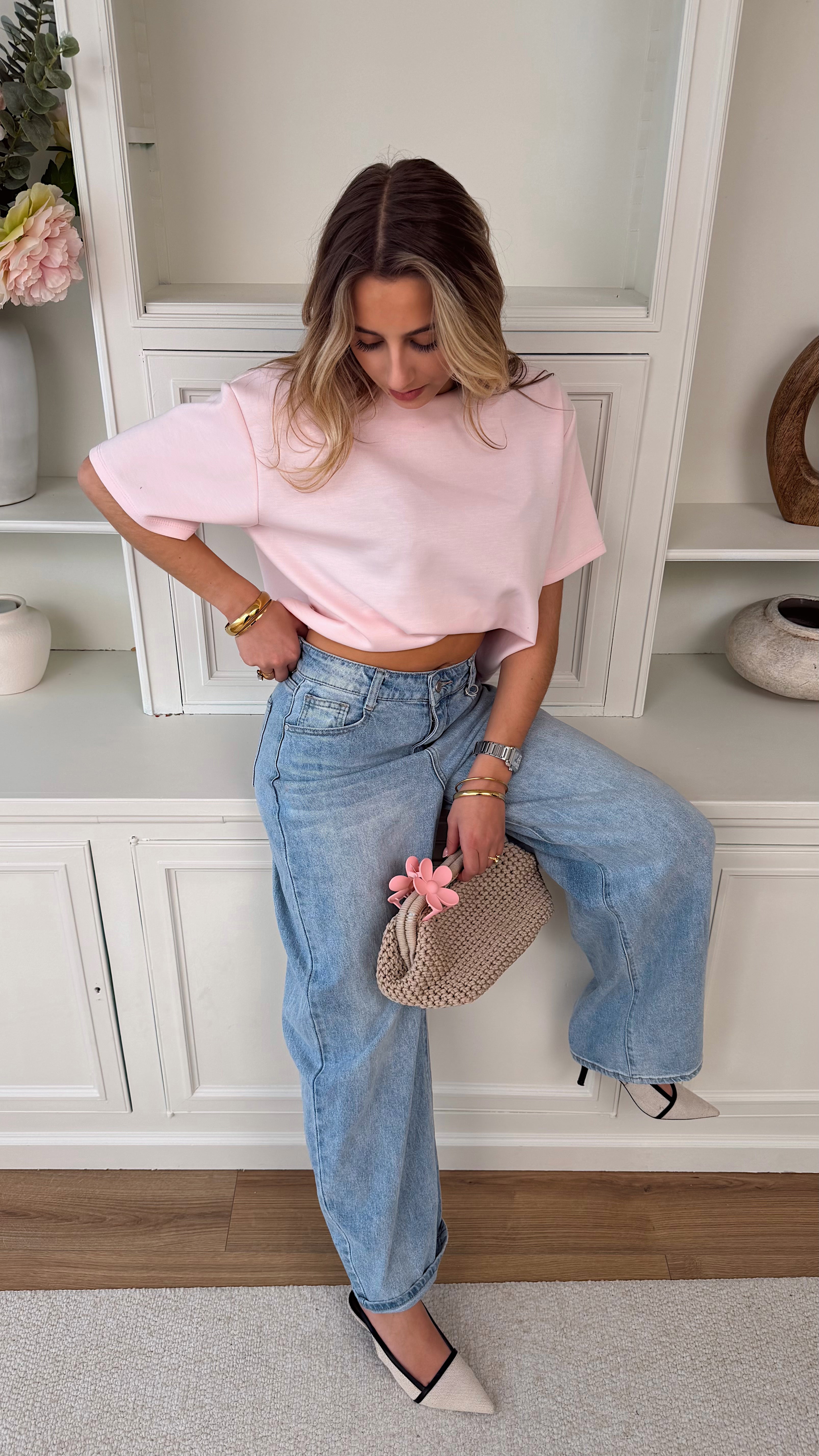 T-SHIRT LUCIA - ROSE