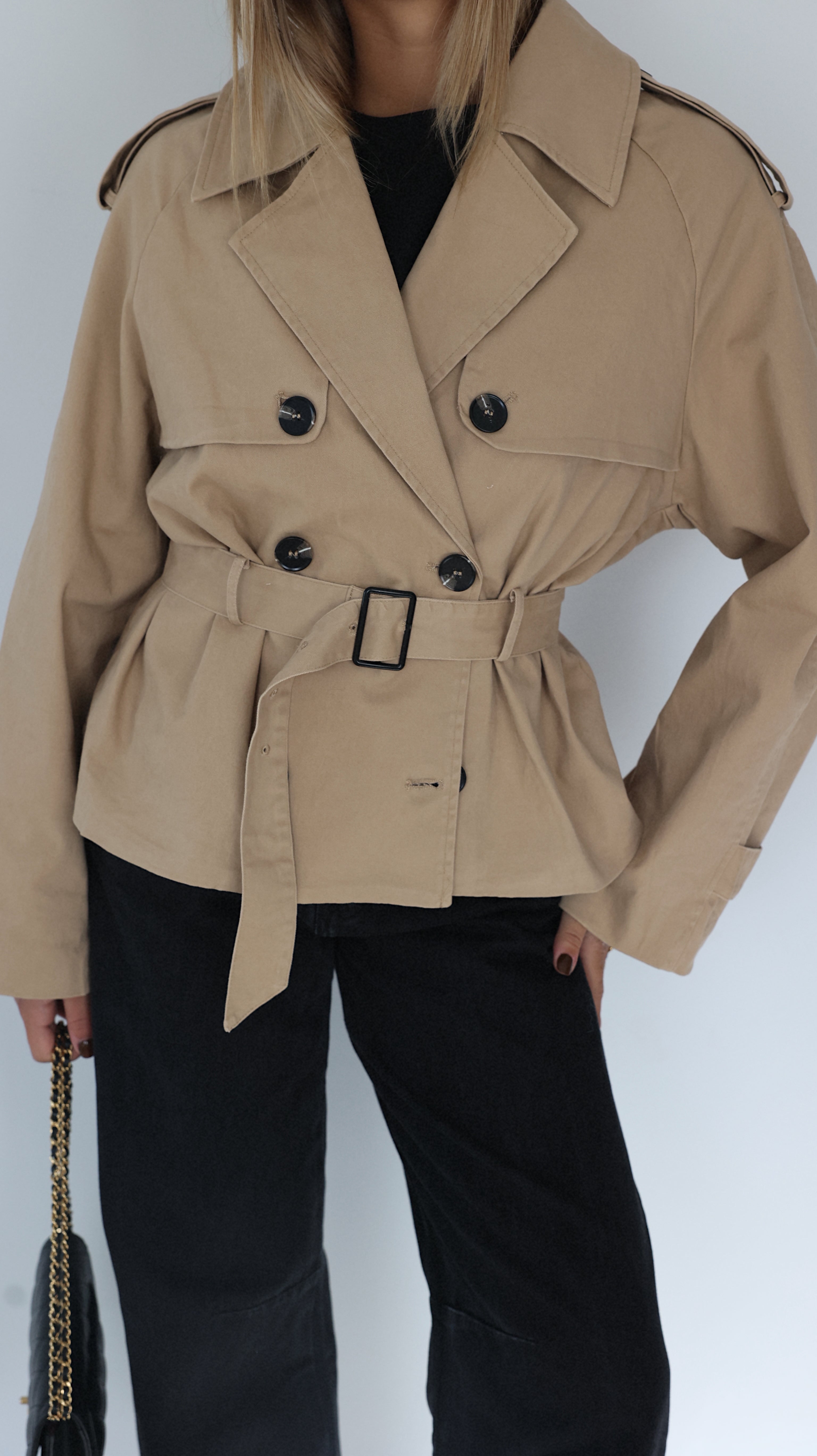 VALENTINA TRENCH - CAMEL