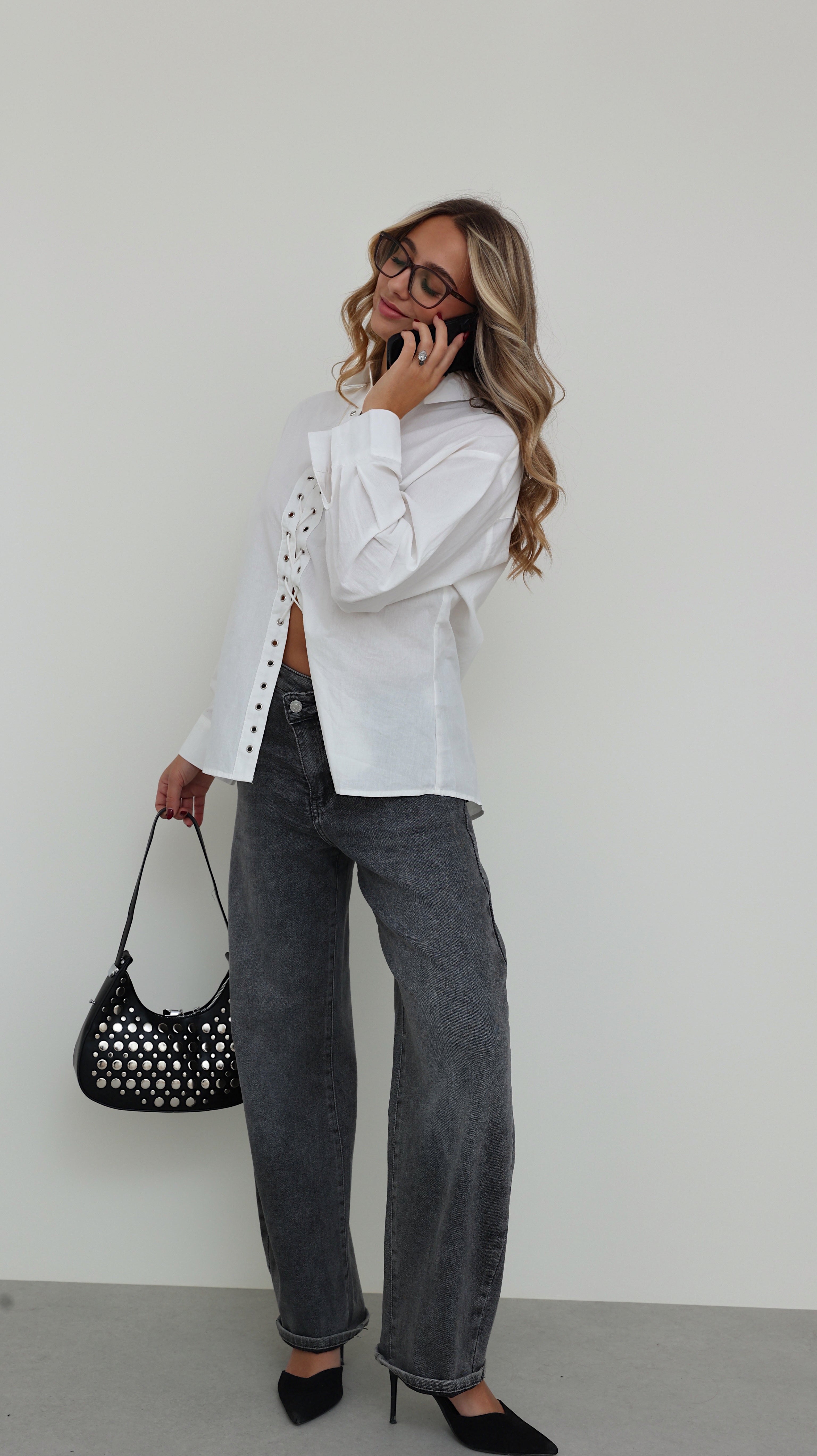 OCEAN BLOUSE - WHITE