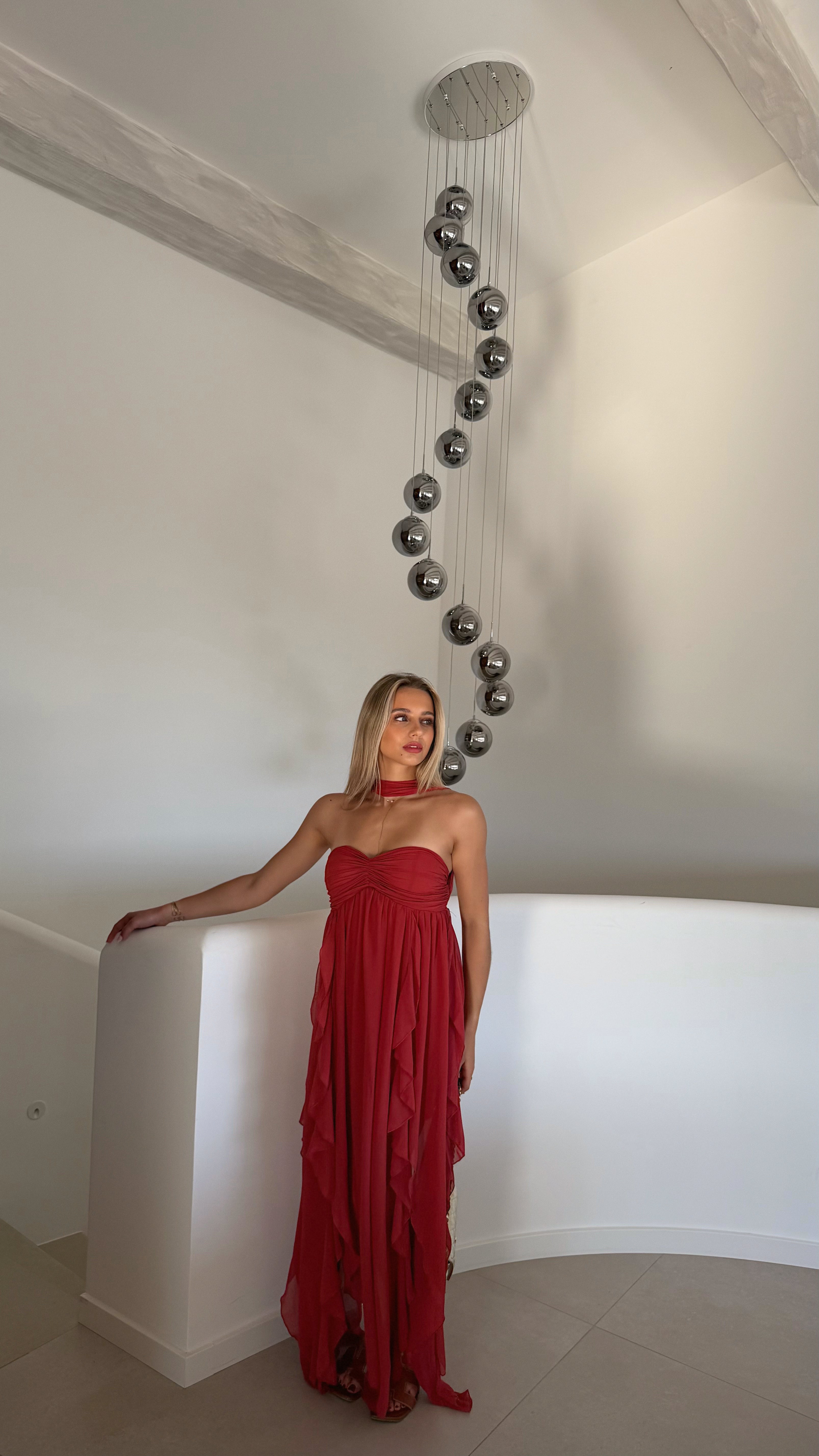 ESMEE DRESS - TERRACOTTA