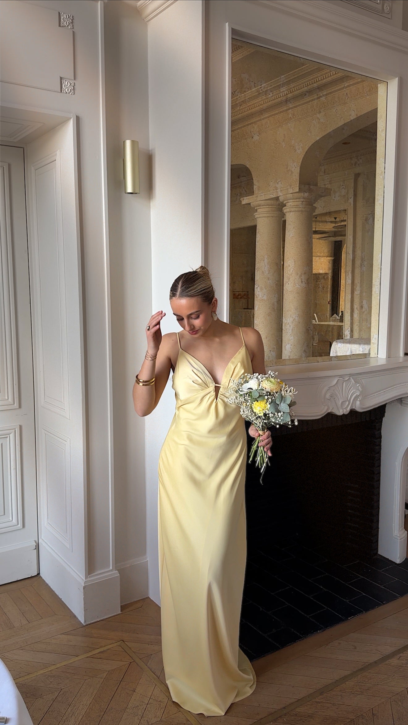 ANITA DRESS - YELLOW