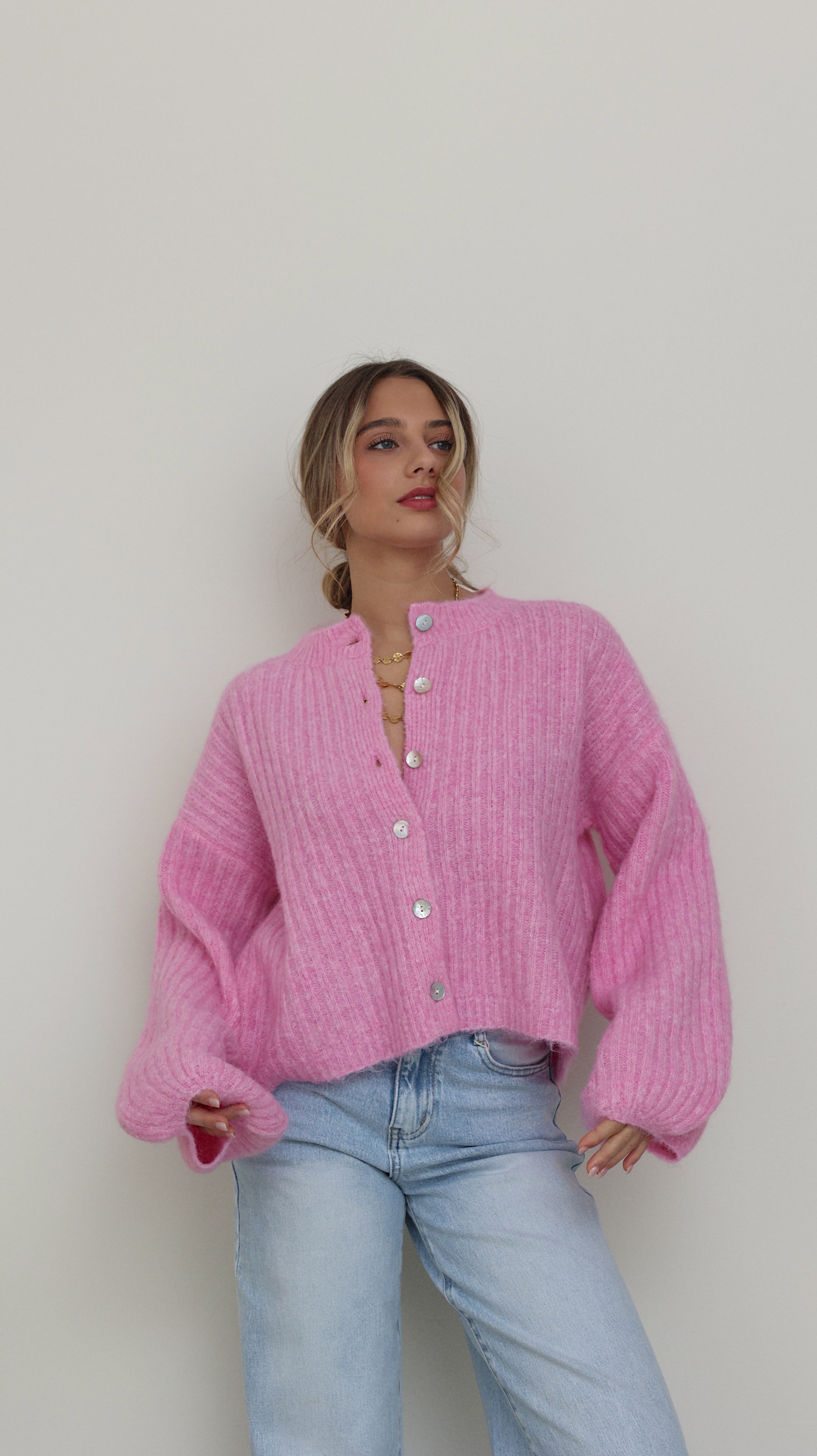 GILET VALERIE - ROSE