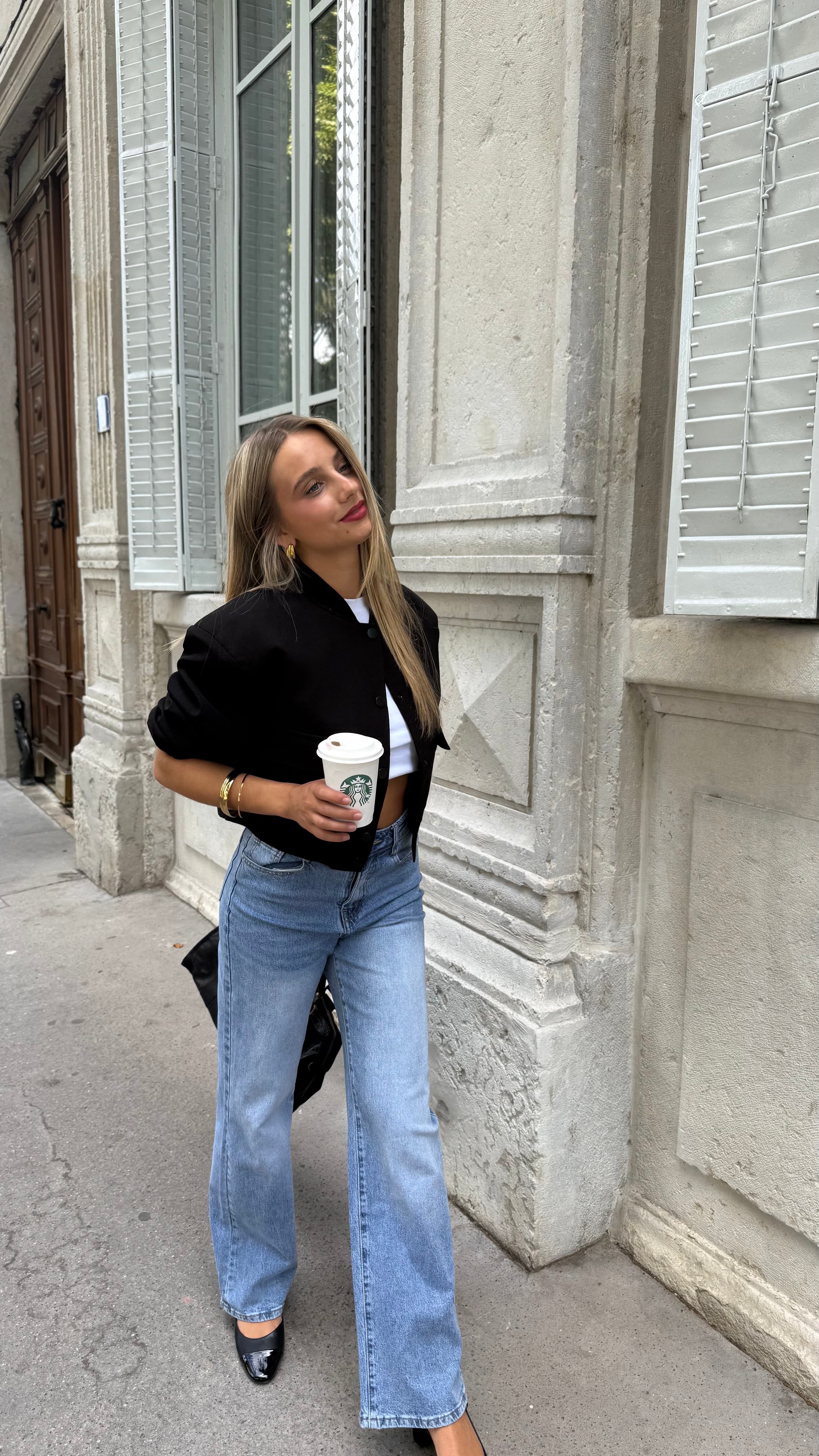 BOMBER ALIZEE - NOIR