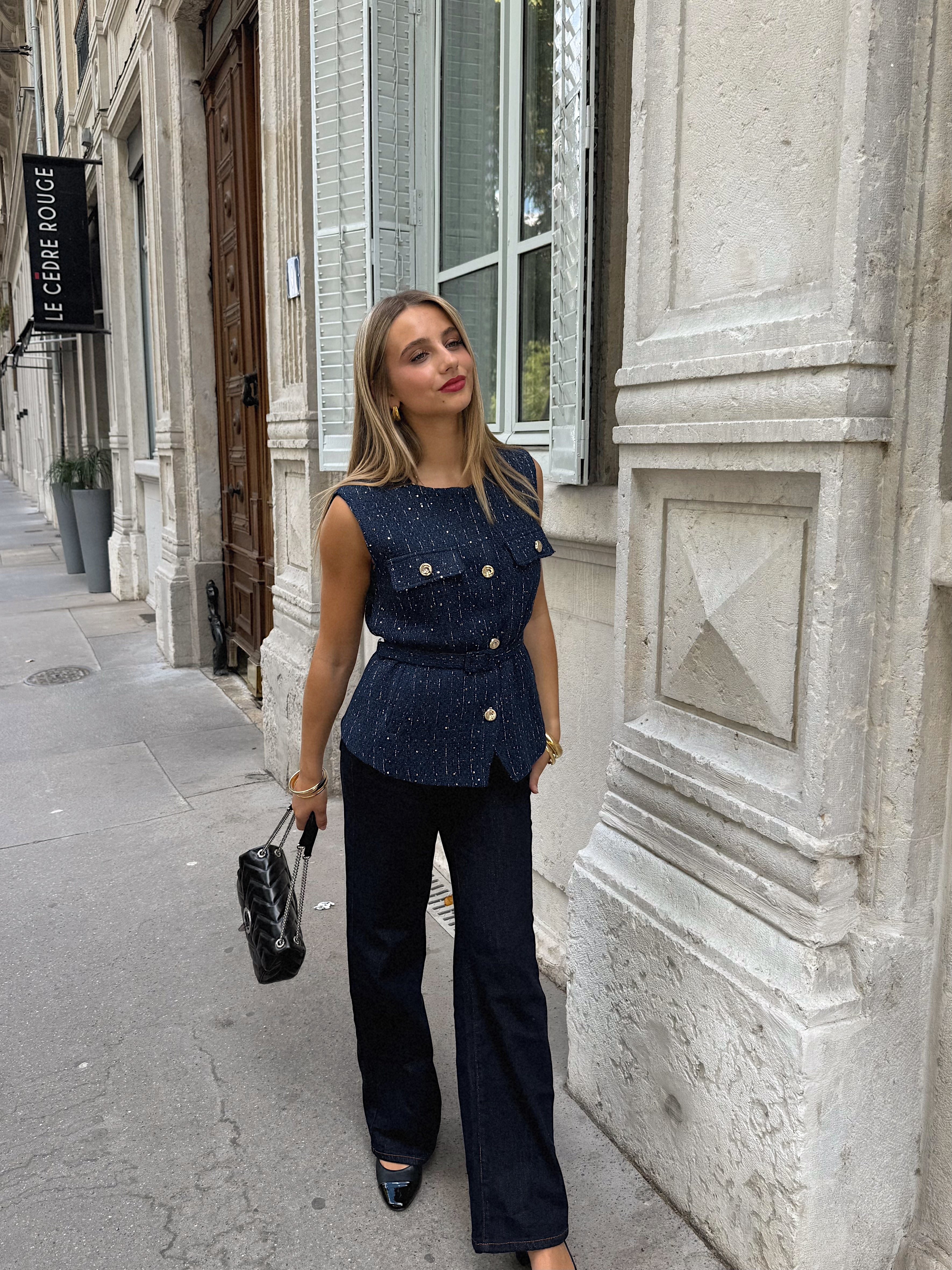 VESTE SANS MANCHES ISALIA