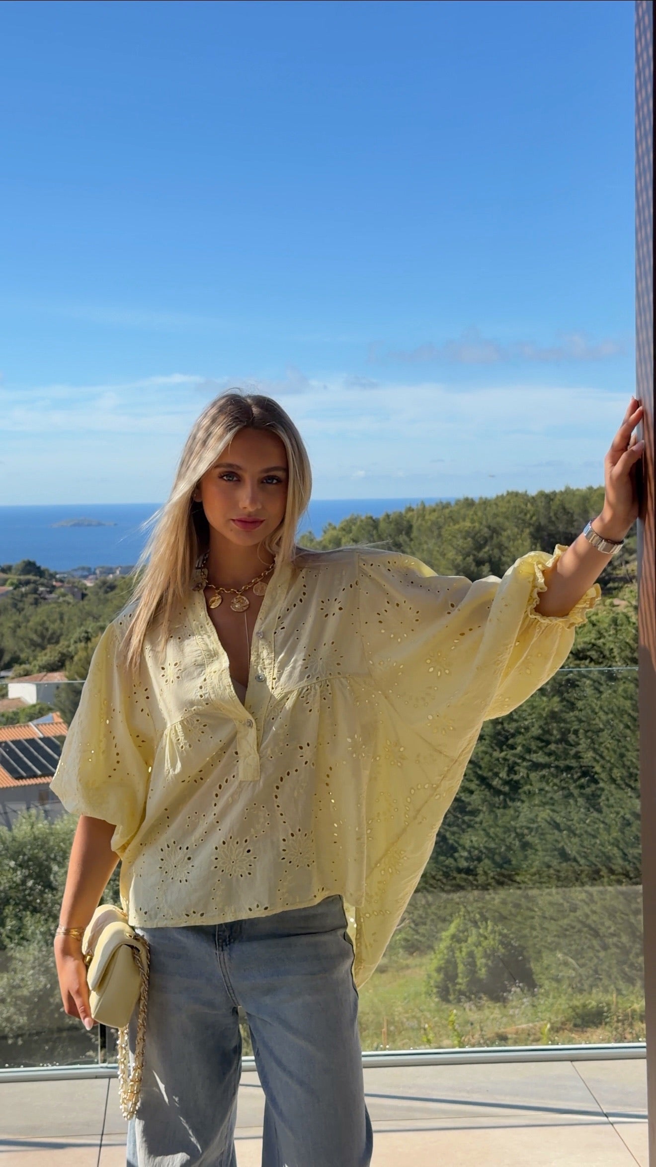 BLUSA ENOLA - AMARILLO