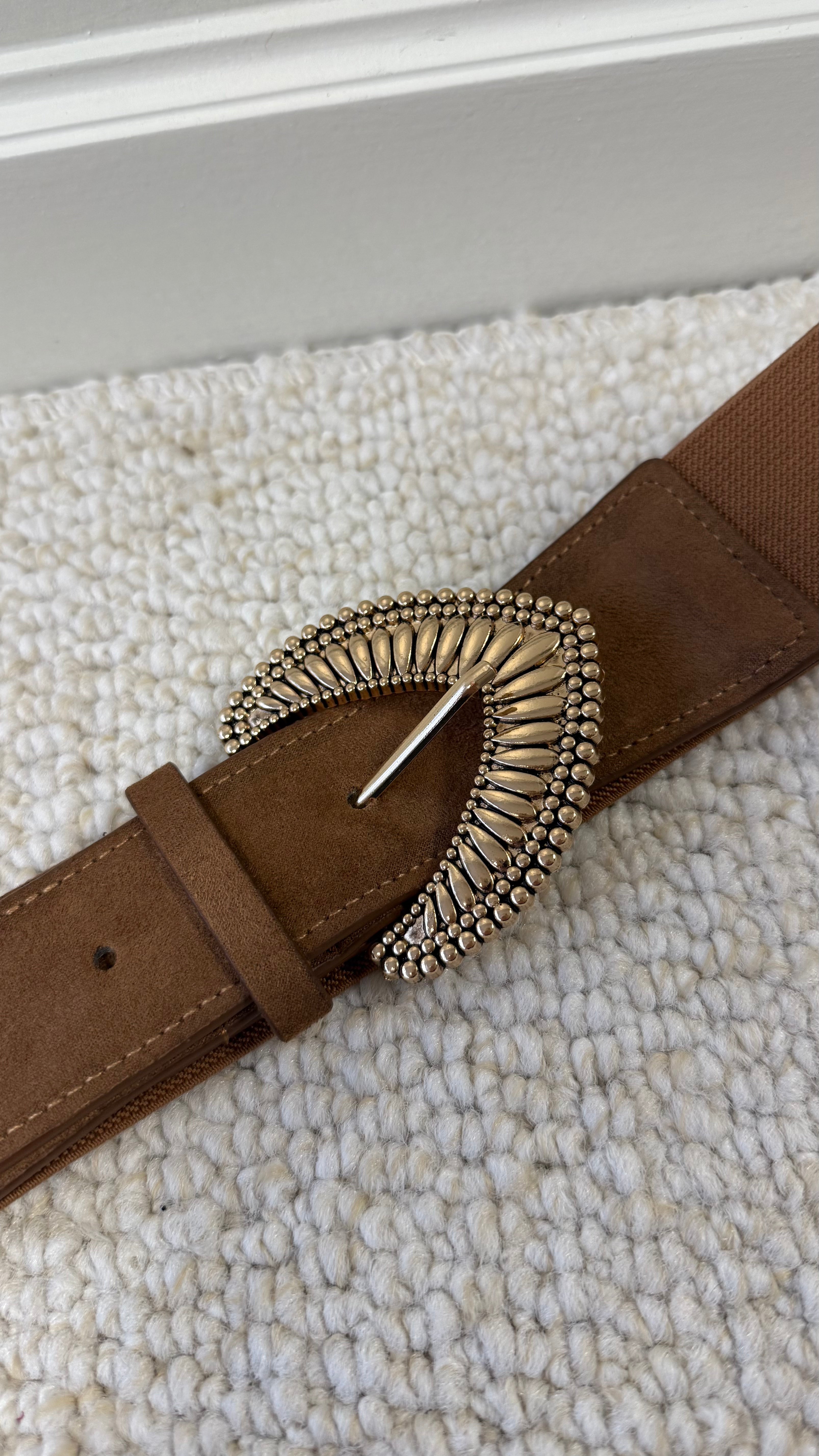 CEINTURE MIRA - CAMEL