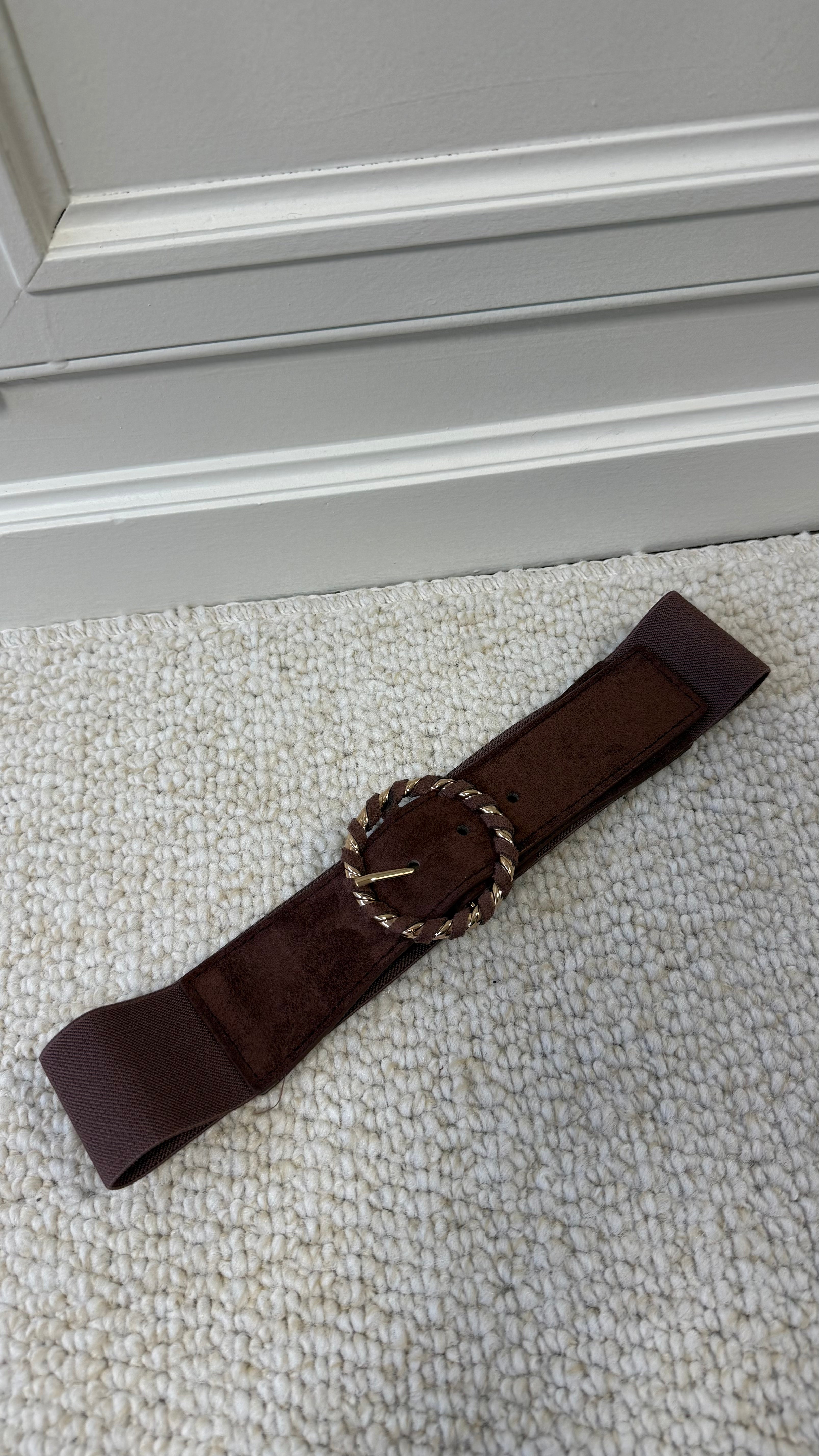 CEINTURE TRESSA - CHOCO