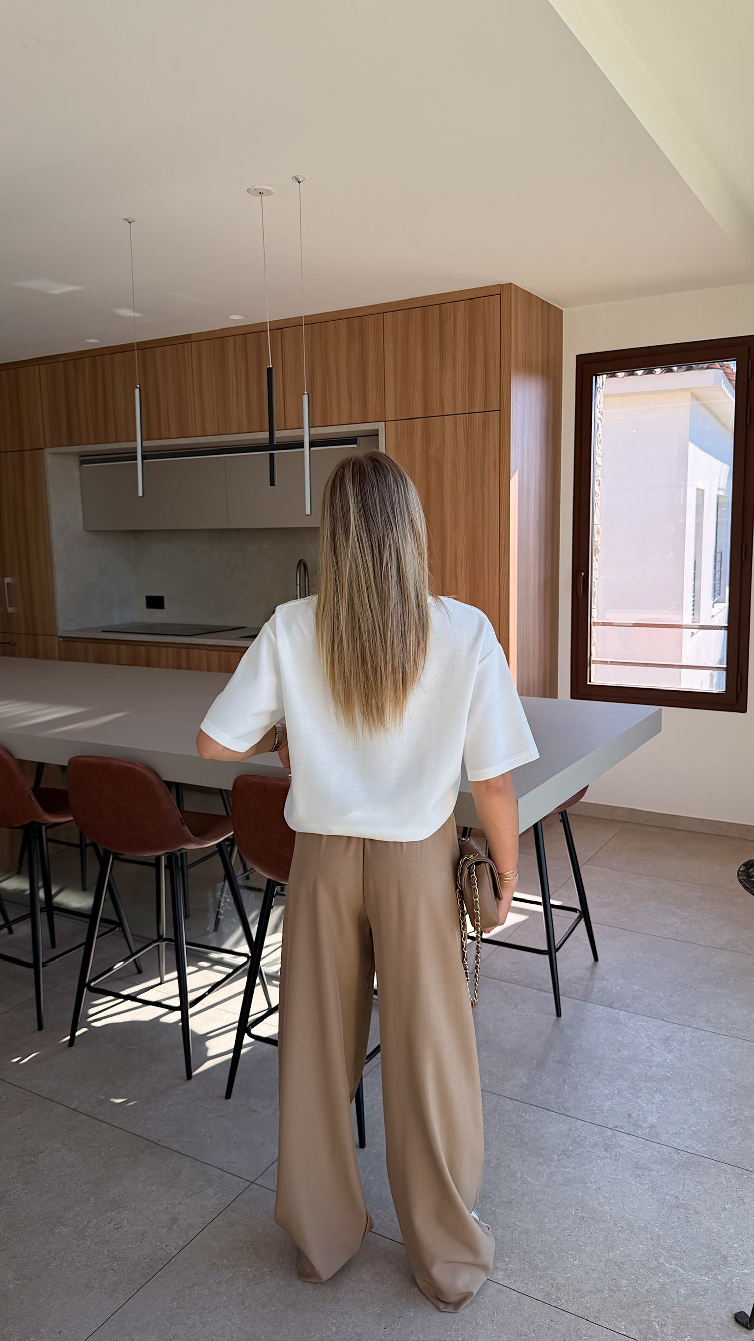 GEORGIO CAMEL TROUSERS