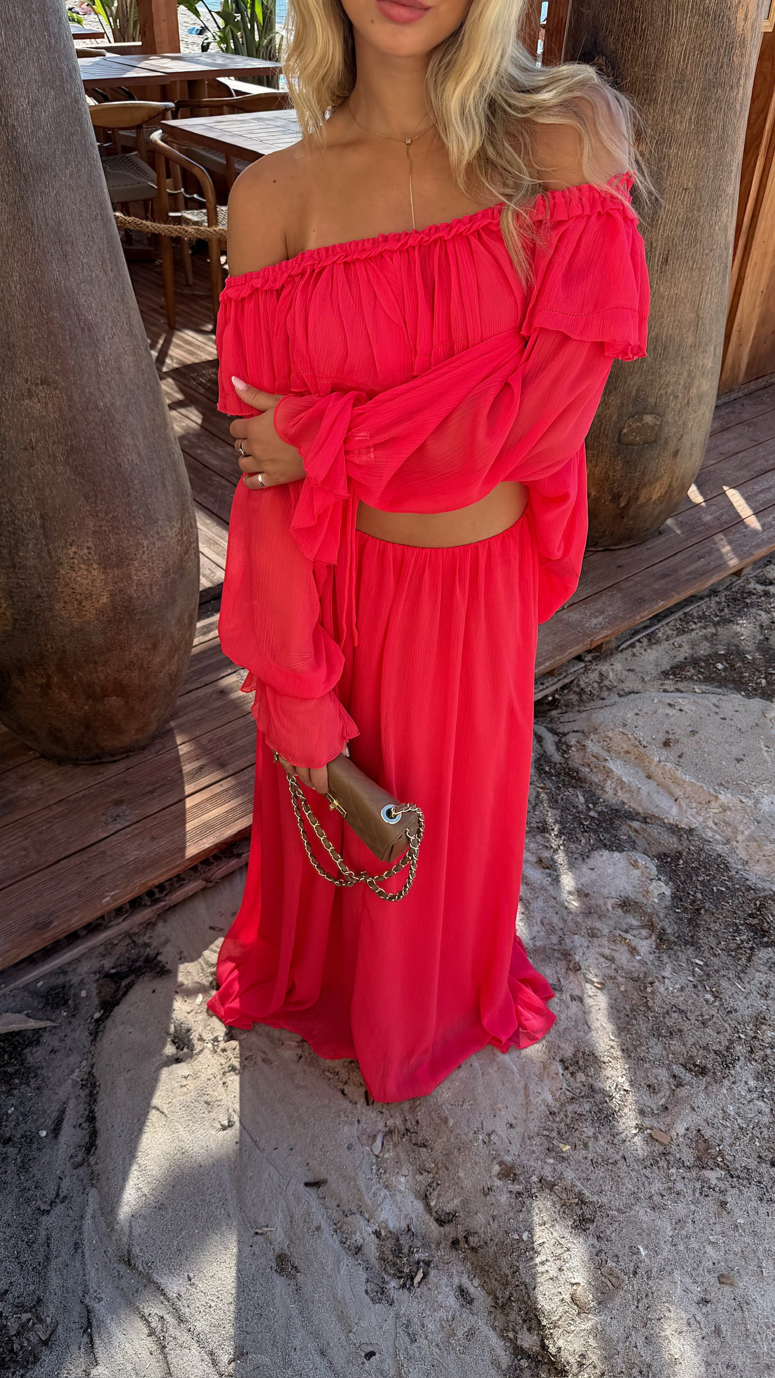 CONJUNTO EVA - CORAL