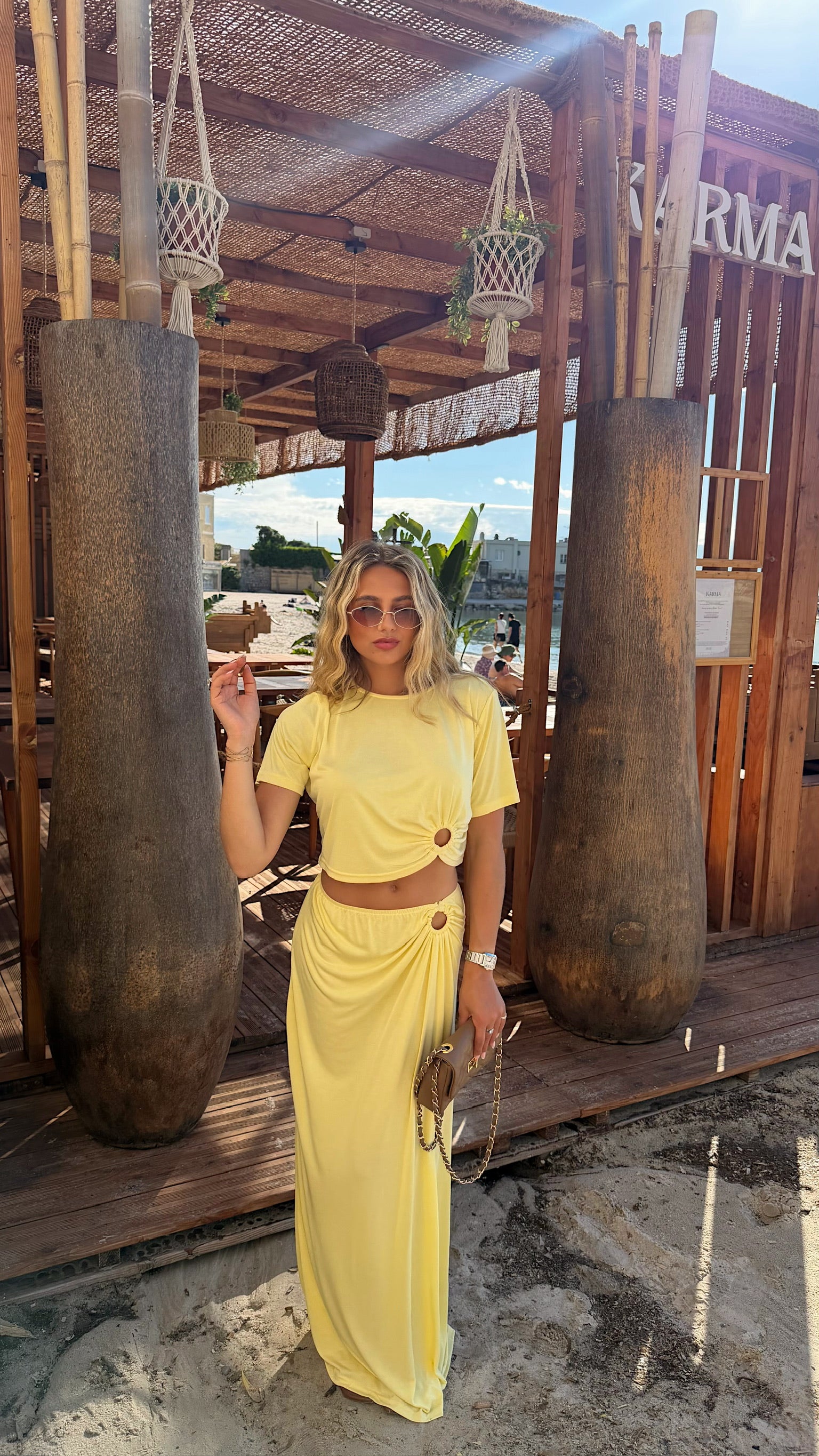 CONJUNTO PALOMA - AMARILLO