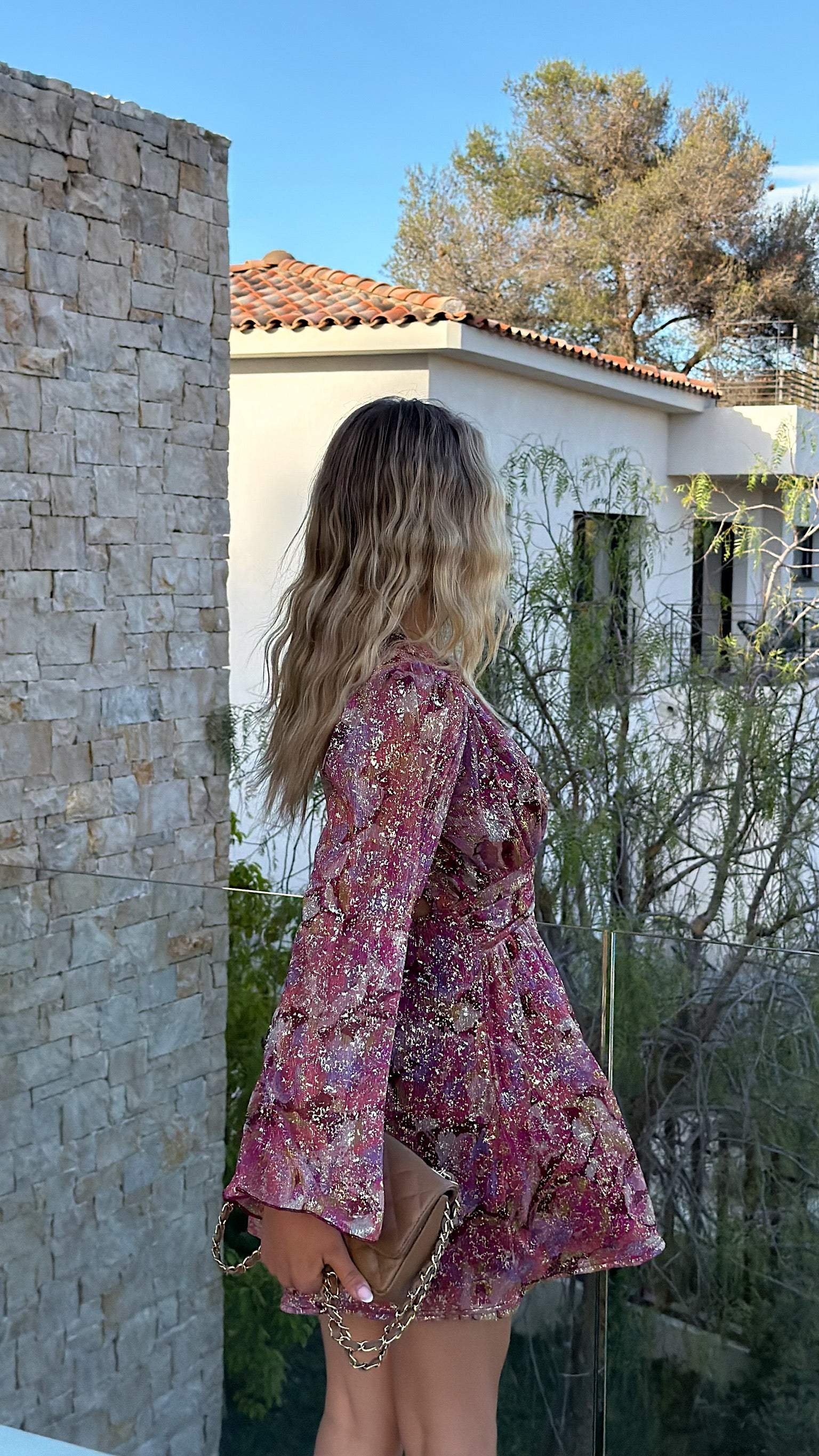 ANNA ROMPER - BURGUNDY